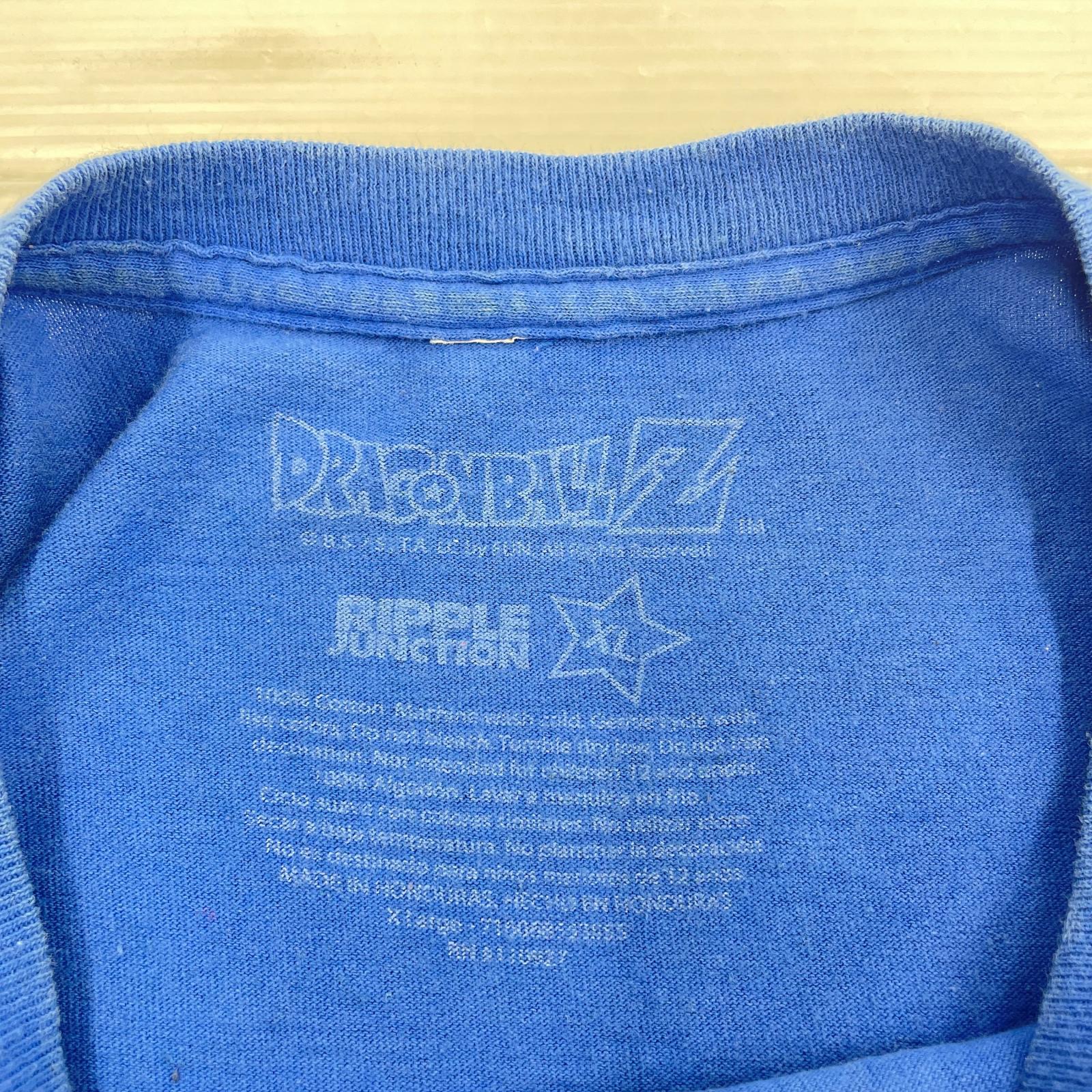 半袖Ｔシャツ 00's ドラゴンボールZ　プリントTEE 　青