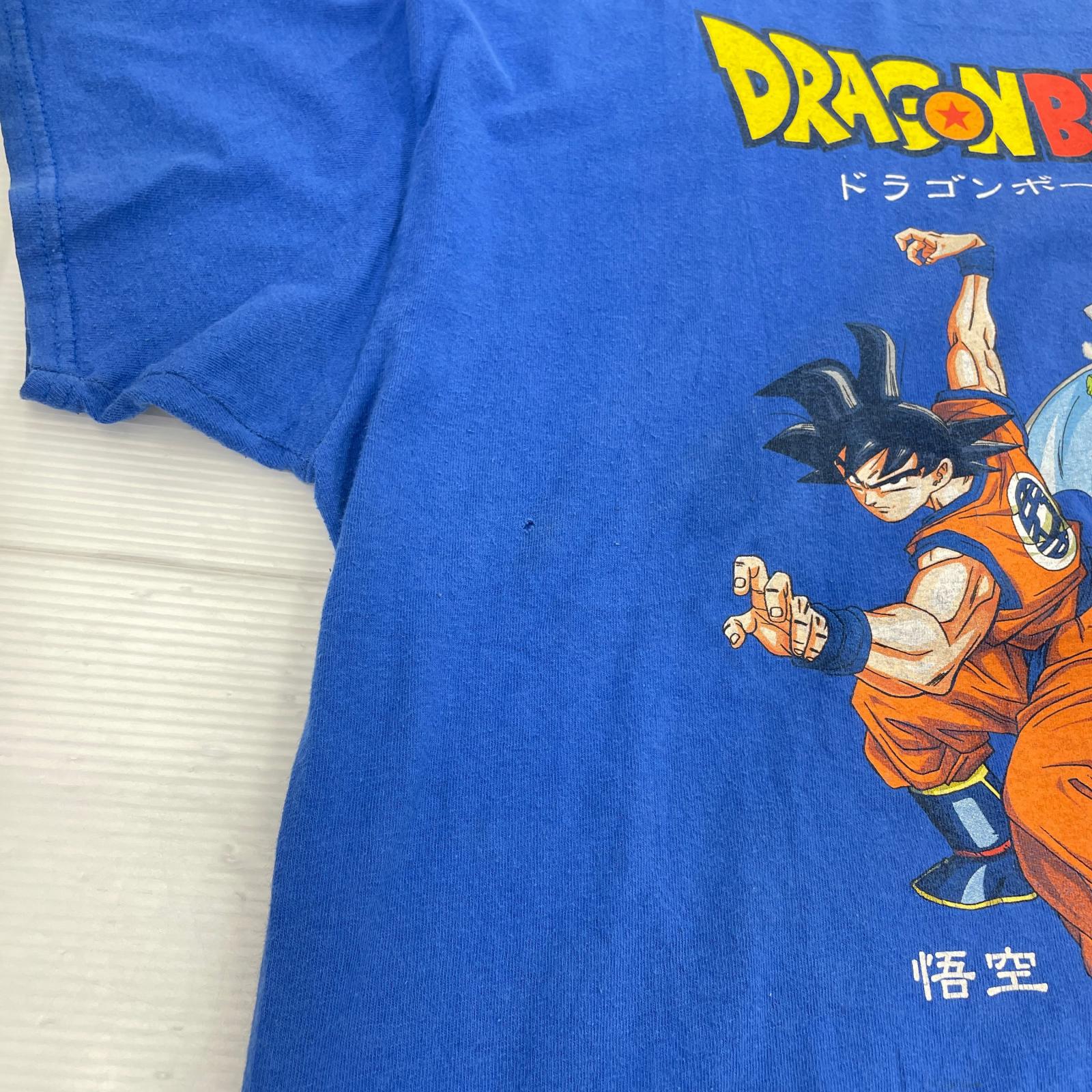 半袖Ｔシャツ 00's ドラゴンボールZ　プリントTEE 　青