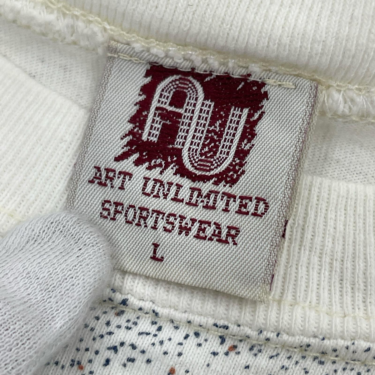 半袖Ｔシャツ 90s ネイティブ柄 白 USA製 L L ホワイト
