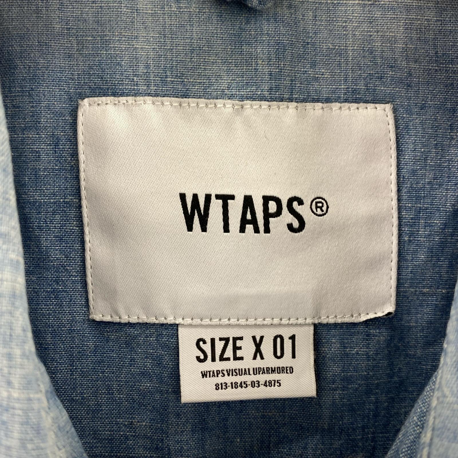 長袖シャツ 20SS　シャンブレー　01