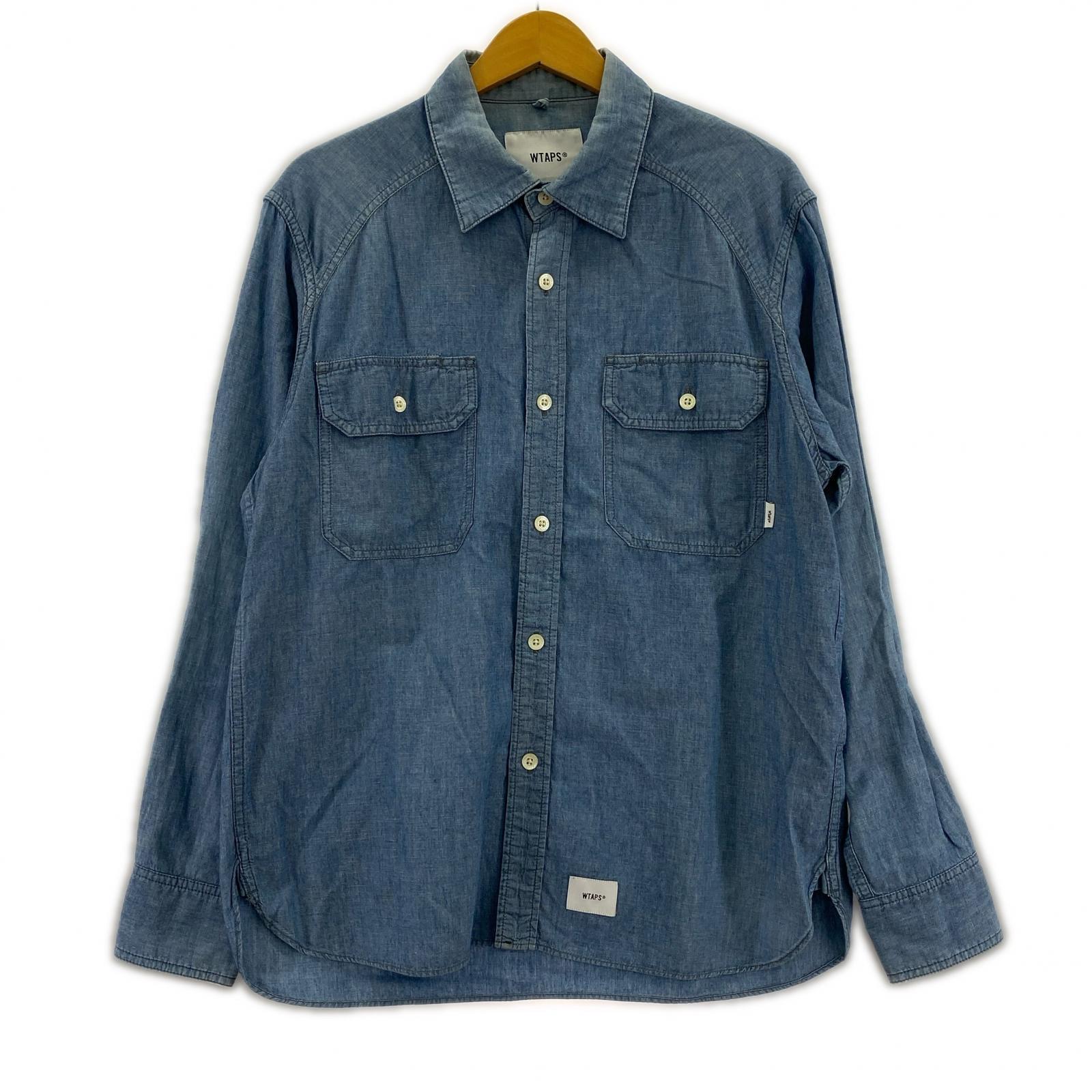 長袖シャツ 20SS　シャンブレー　01