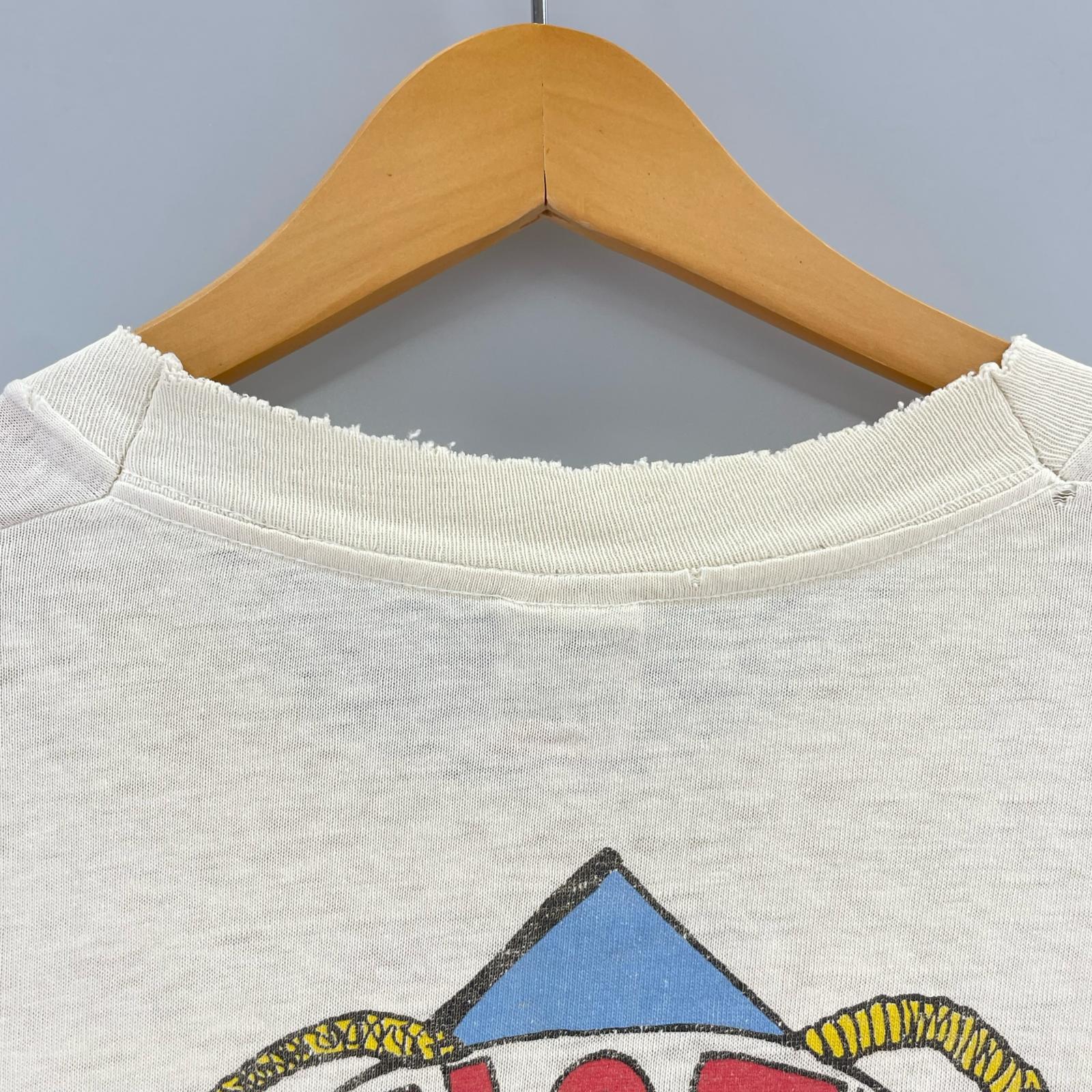 半袖Ｔシャツ 80s/hot hot hot/バックプリント/XL ホワイト