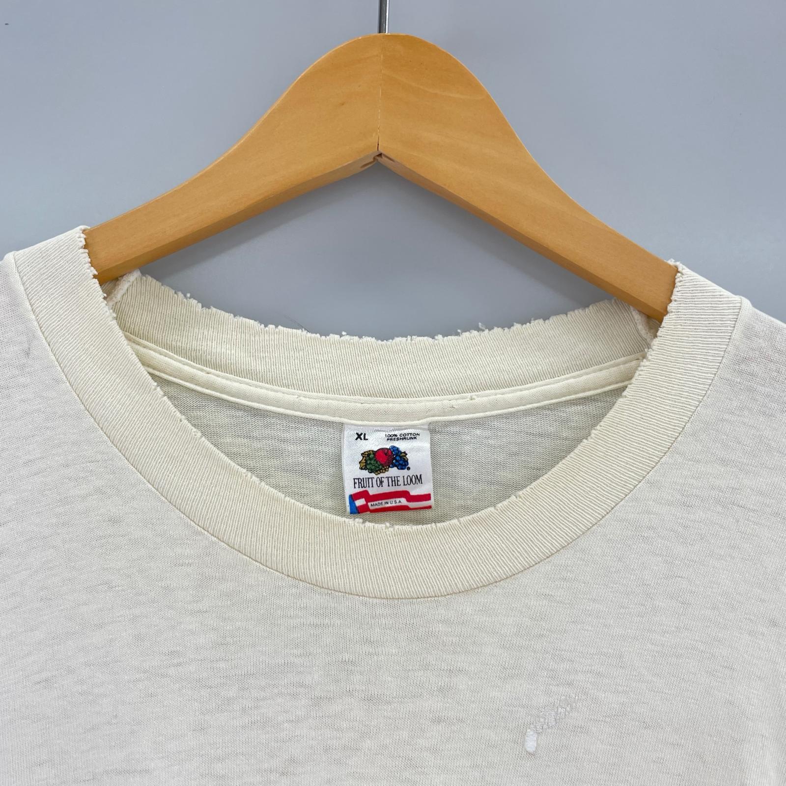 半袖Ｔシャツ 80s/hot hot hot/バックプリント/XL ホワイト