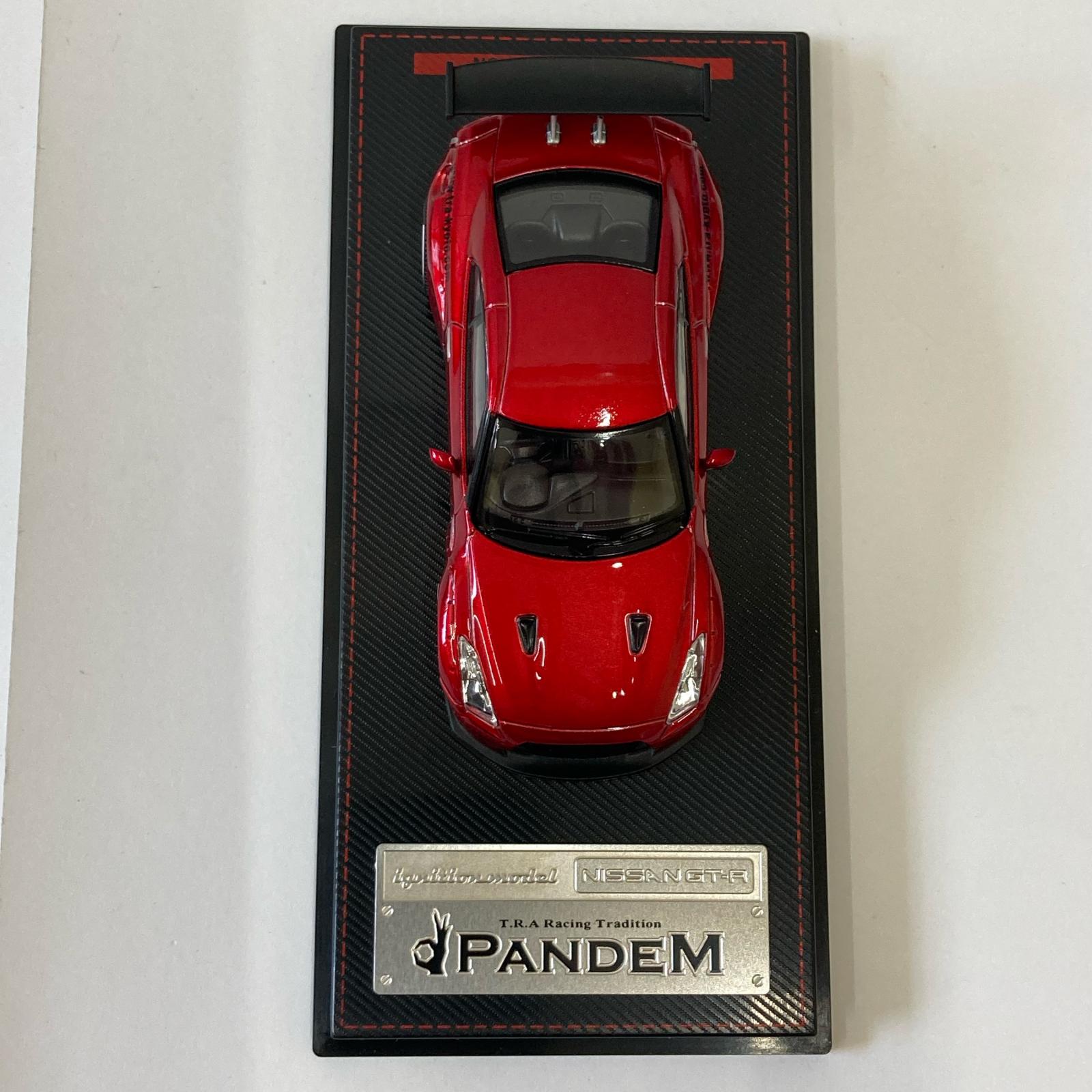IG 日産GTR R35 パンデム　レッドM ミニカーその他
