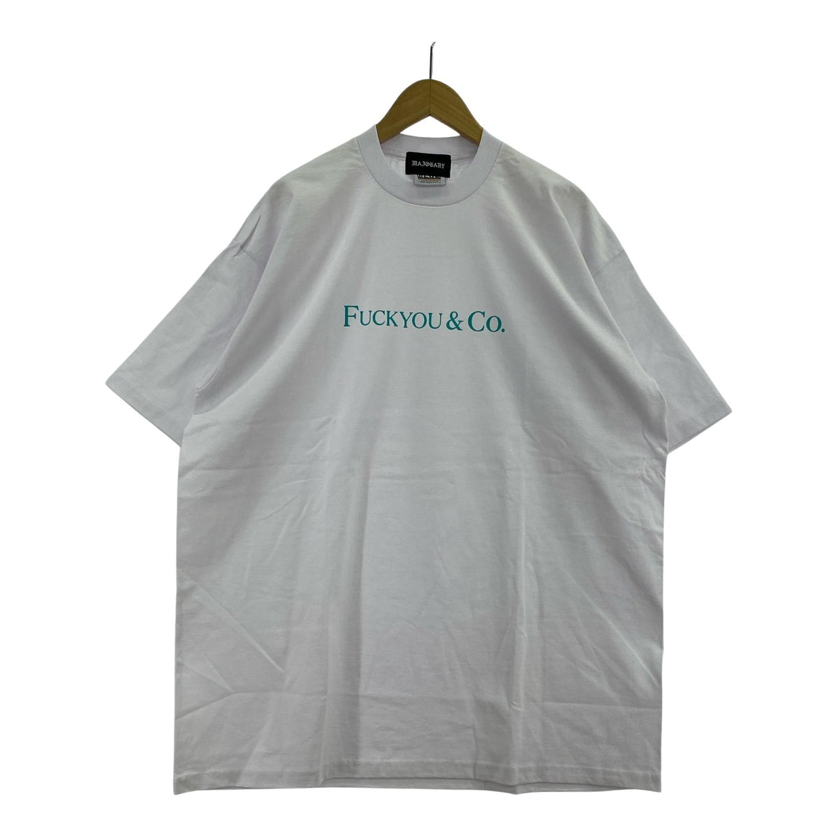 半袖Ｔシャツ MAJOGARY 魔女狩 FUCK YOU & Co. 2XL ホワイト