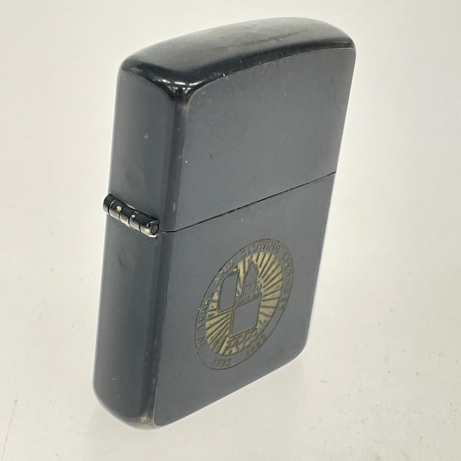 ライター ZIPPOデザイン　黒 ブラック