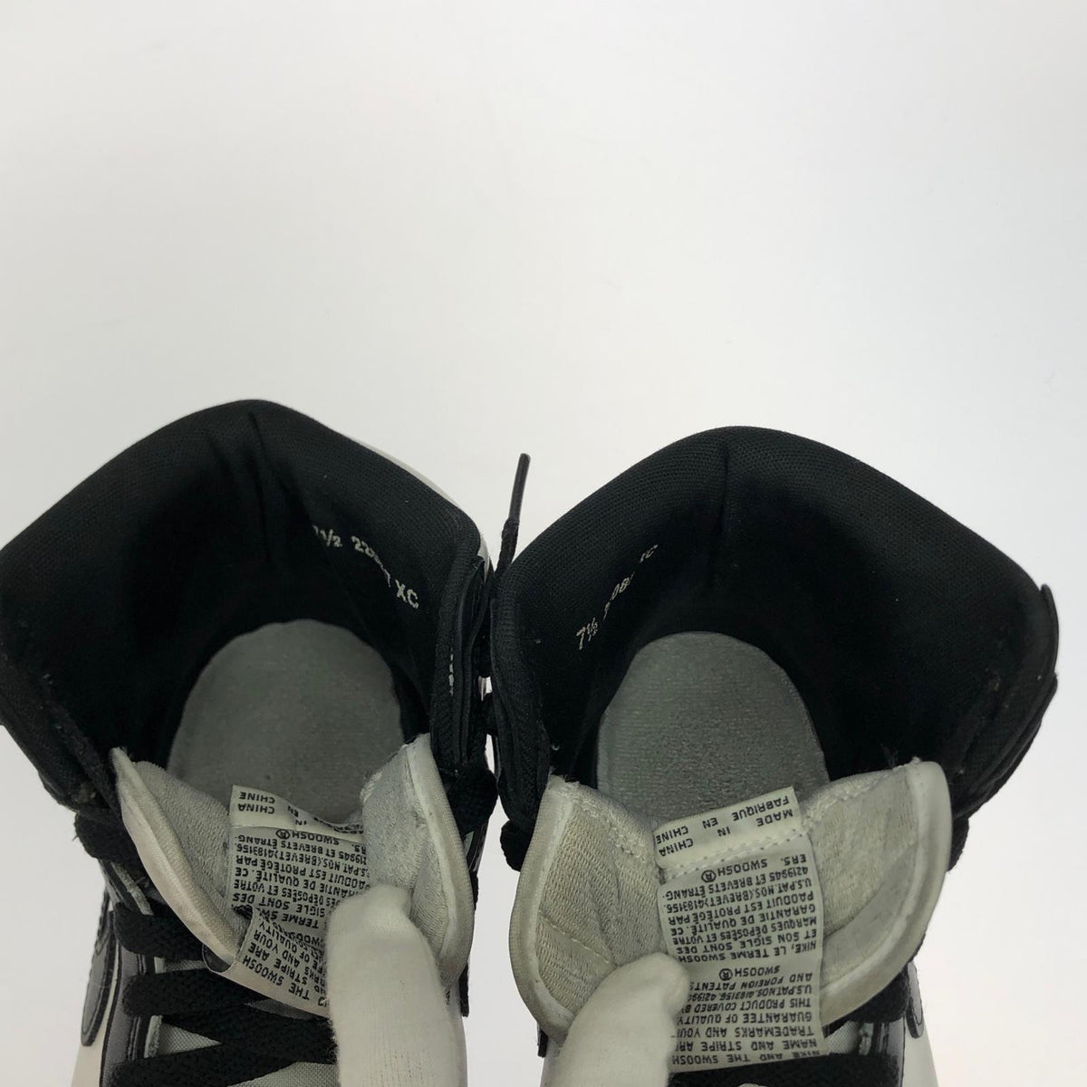 スニーカー AIR JORDAN 1 HIGH 85 BLACK 25.5cm ブラック