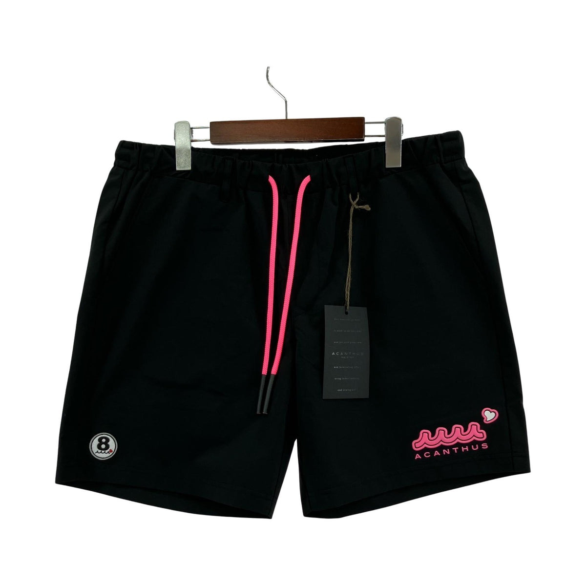 ショートパンツ ACANTHUS/sweet logo shorts/XL ブラック