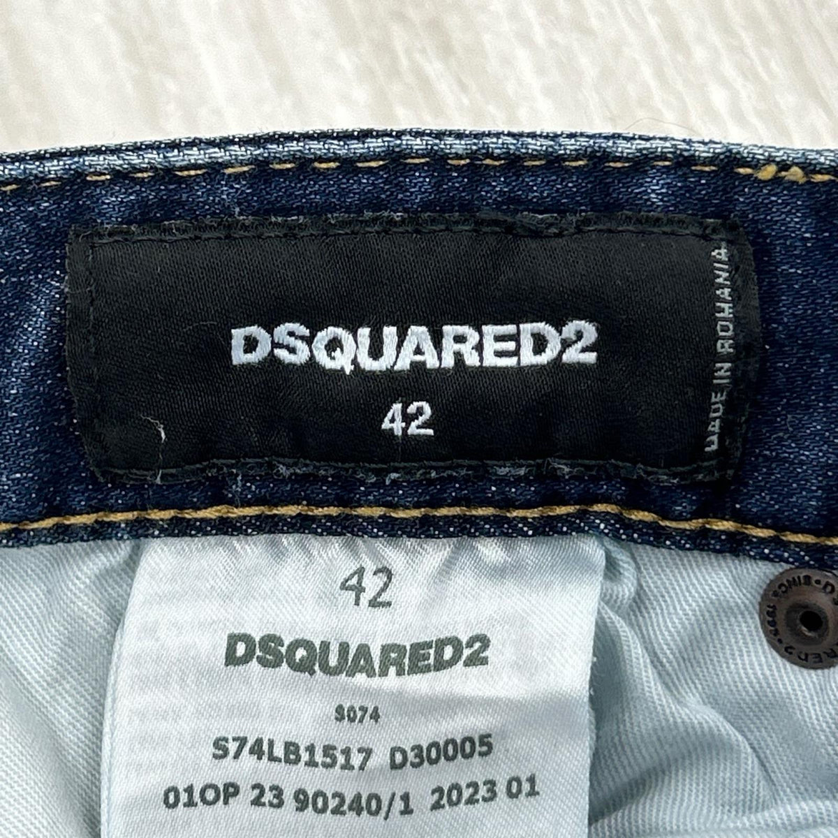 デニムパンツ デニムパンツ S74LB1517 42 ブルー