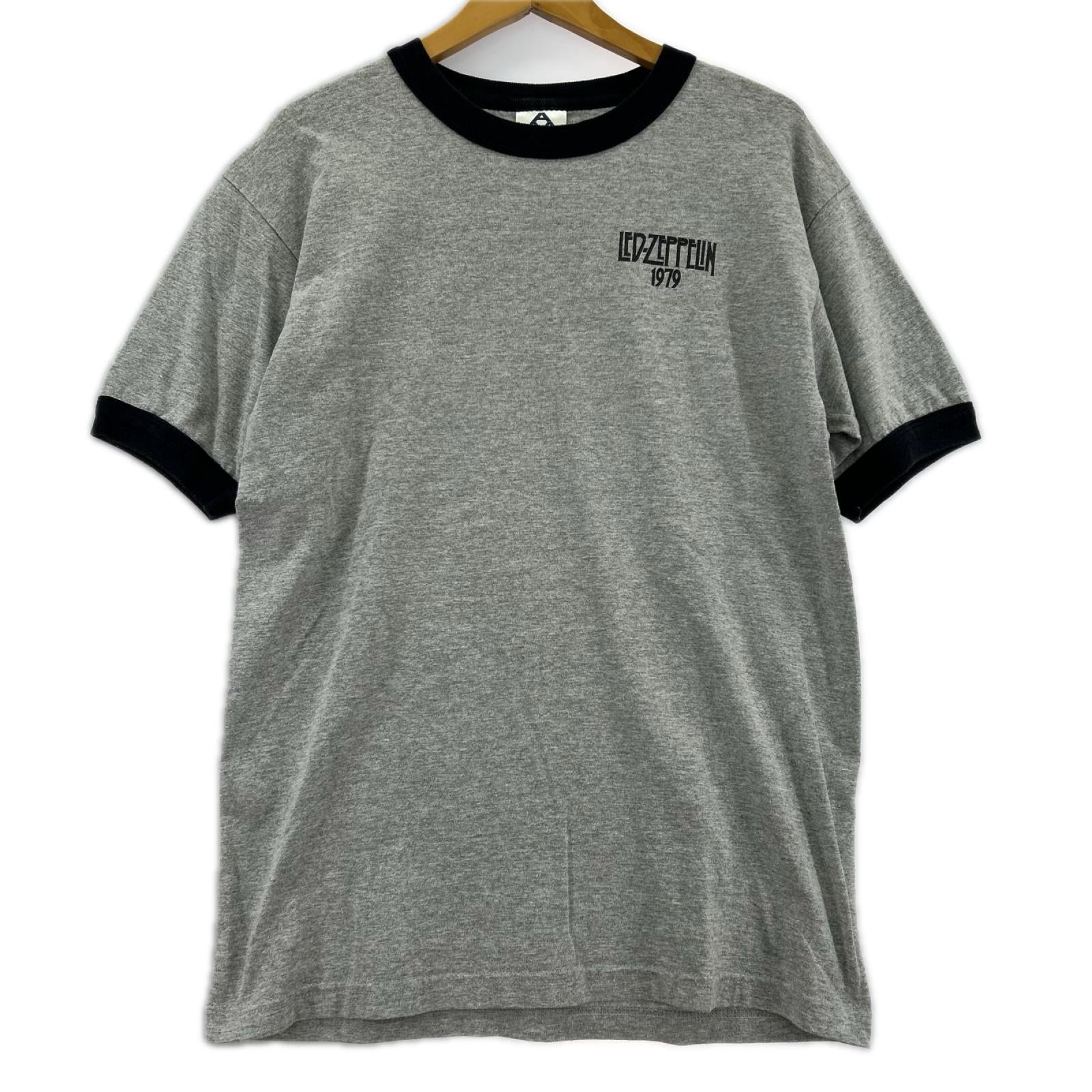 半袖Ｔシャツ LED ZEPPELIN 1979 ﾘﾝｶﾞｰ ｸﾞﾚｰ M M グレー