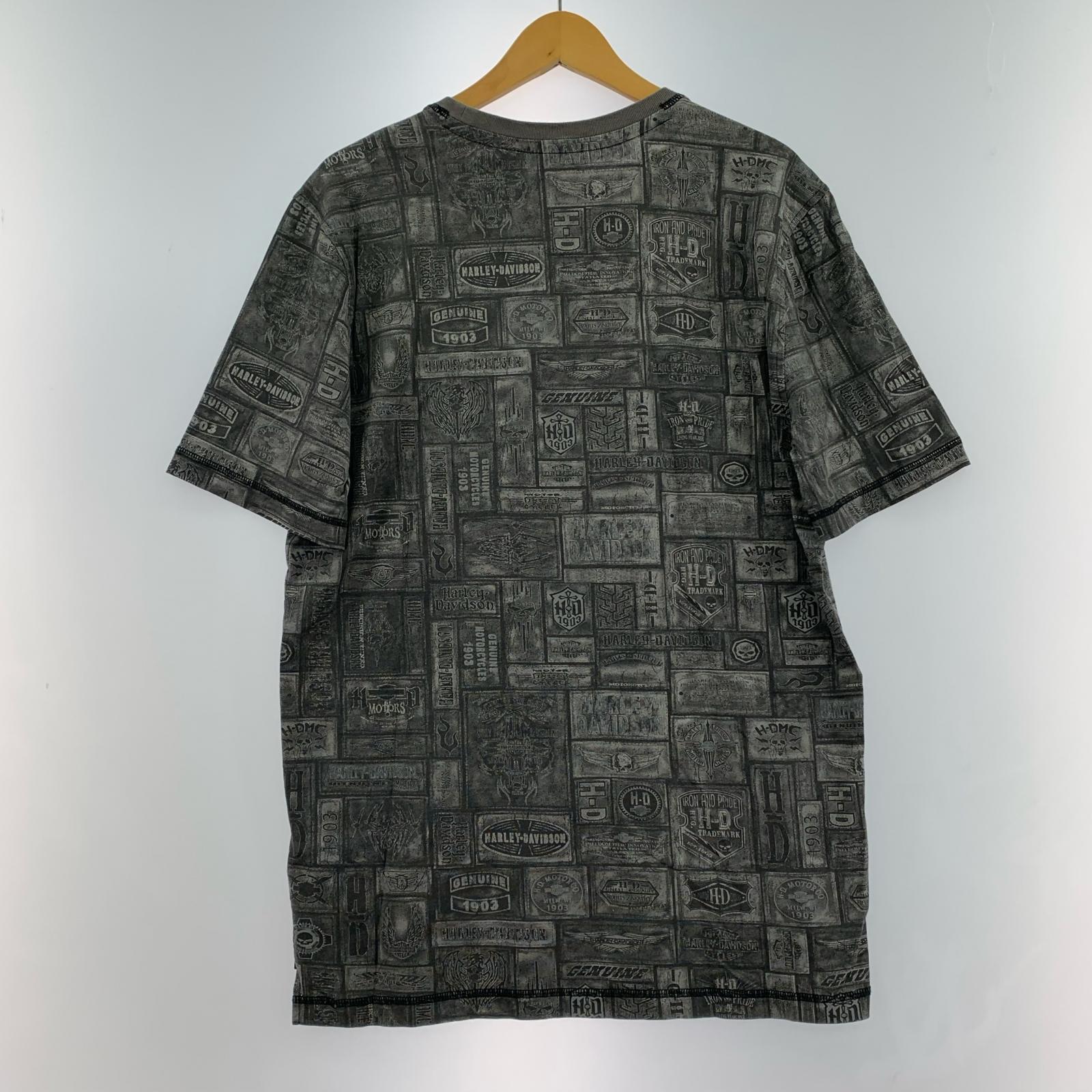 半袖Ｔシャツ ALLOVER　PRINT T S ブラック