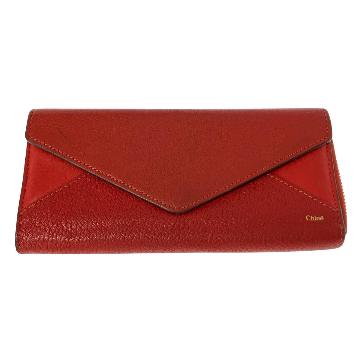 長財布 パッチワーク red レッド