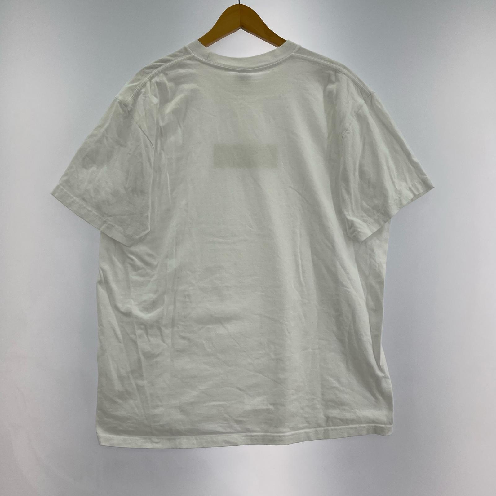 半袖Ｔシャツ シュプリーム×バーバリー　コラボT　若干首元黄ばみ L ホワイト