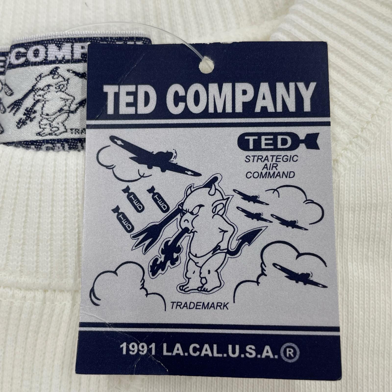 スウェット ③TEDMAN 初期スウェット ホワイト