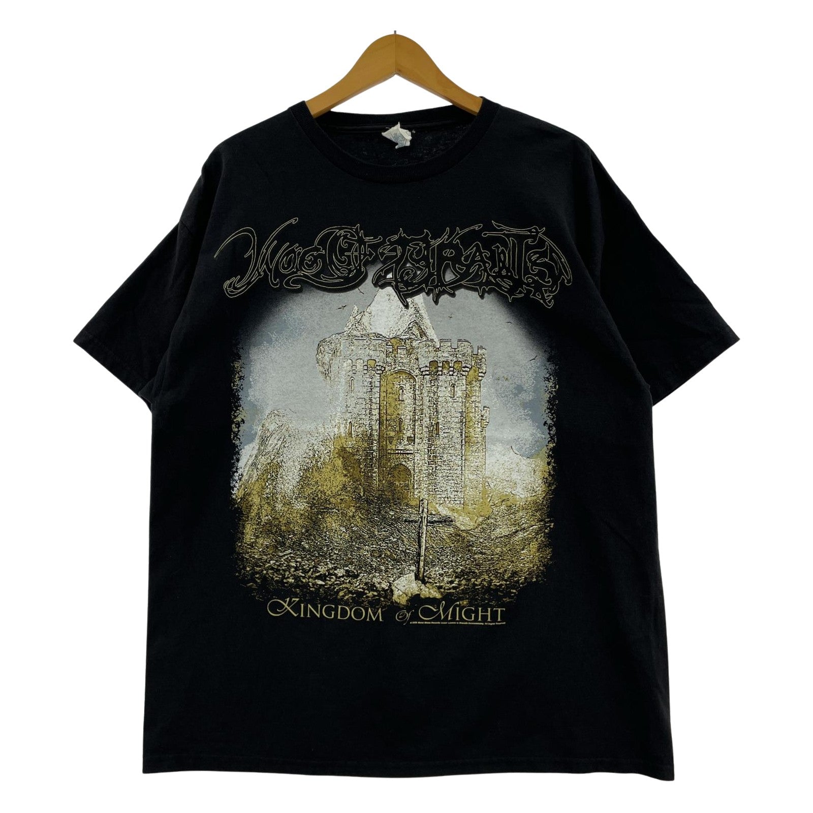 半袖Ｔシャツ OLD 2009 woe of tyrants kingdam of might L ブラック