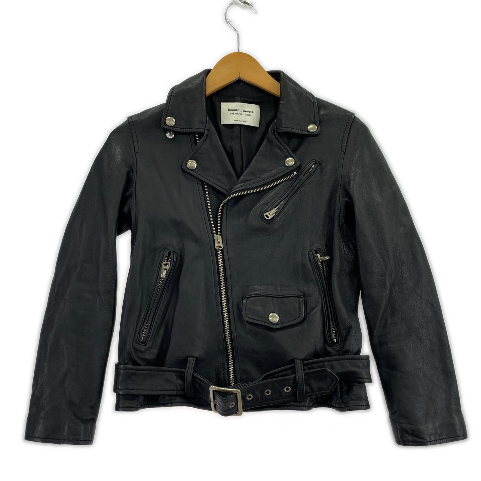 ライダースジャケット 1645402411/BLK/140 ブラック