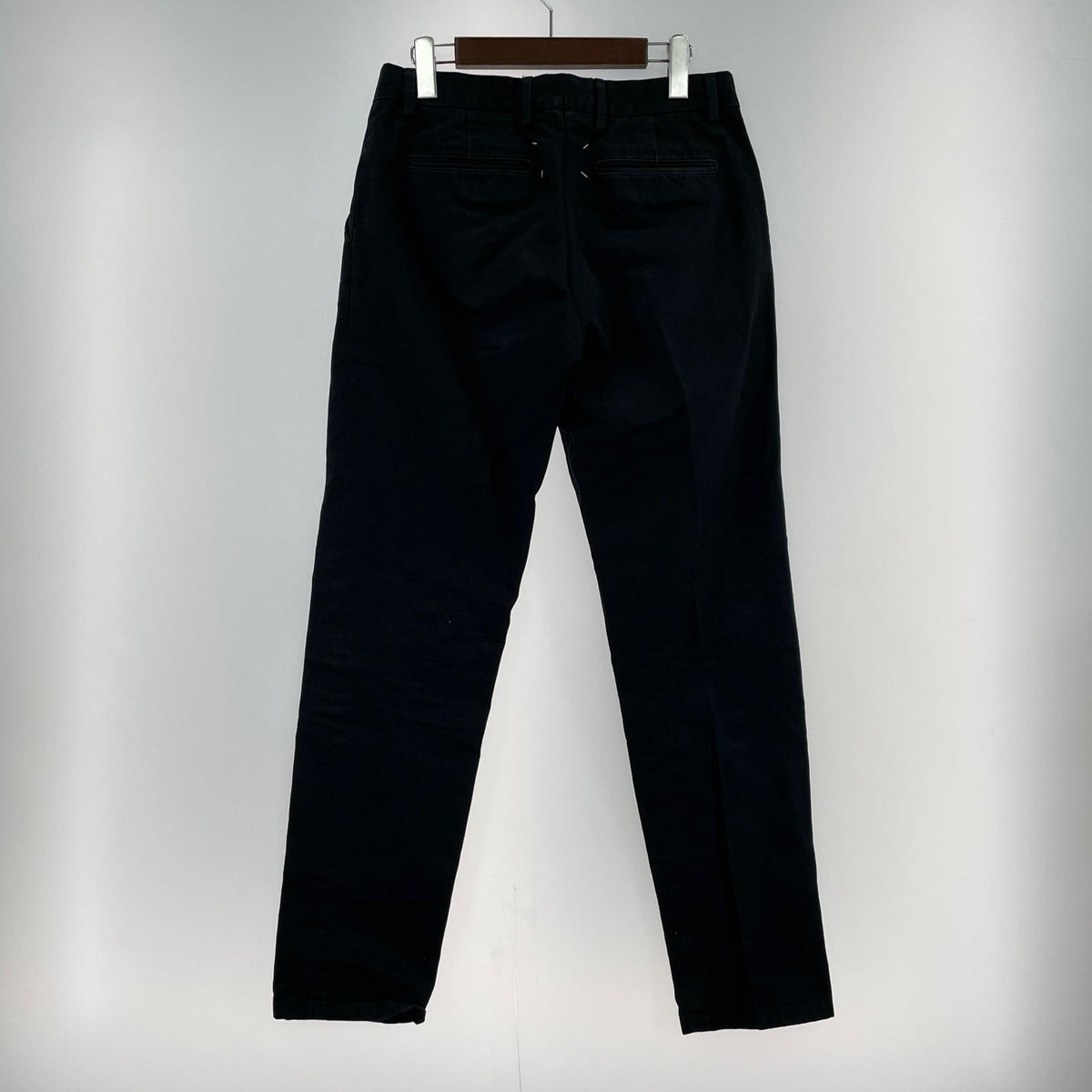 パンツ Maison Margiela 18AW ｺｯﾄﾝﾂｲﾙﾄﾗｳｻﾞｰﾊﾟﾝﾂ ブラック