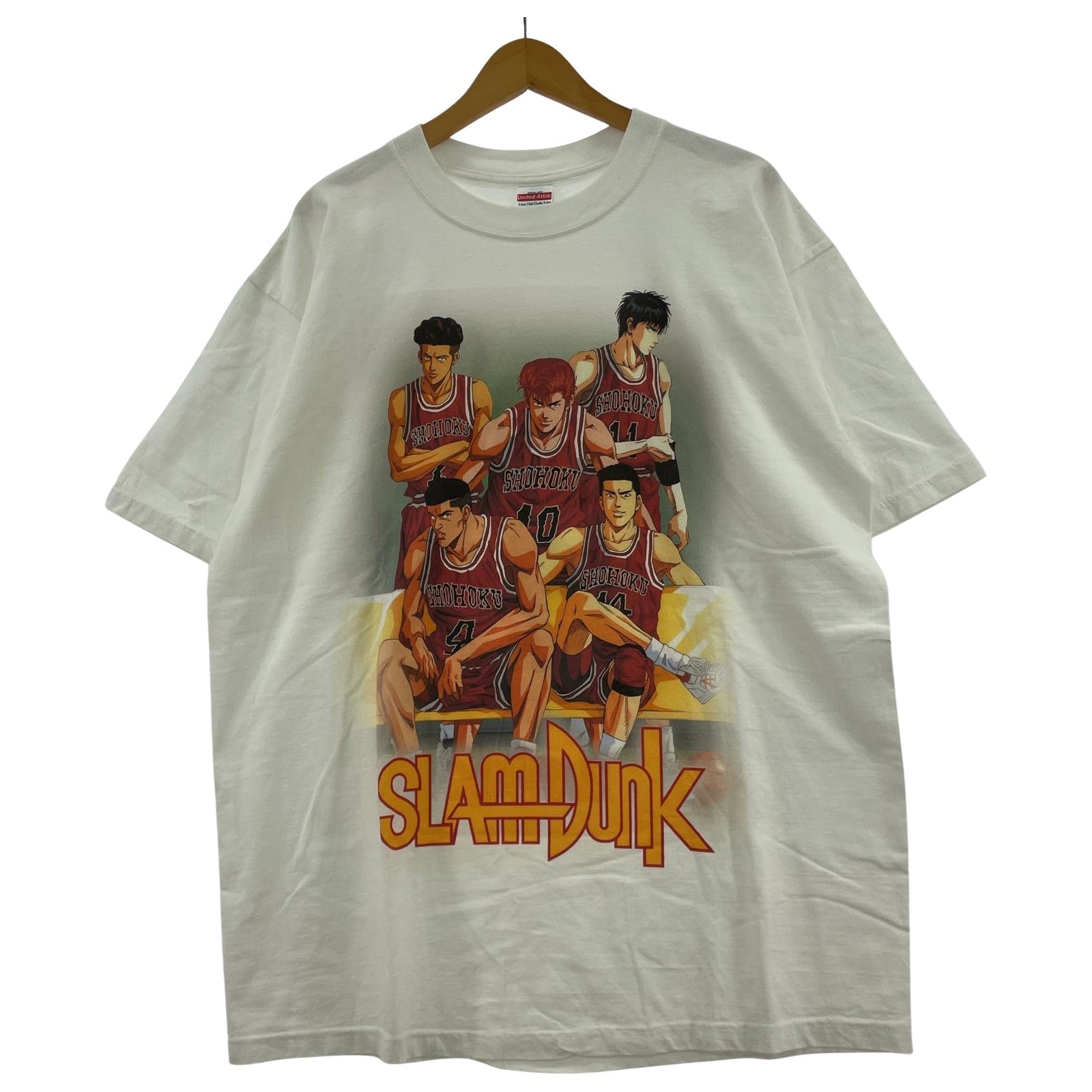 半袖Ｔシャツ スラムダンク 両面プリント 白 (XL) ホワイト