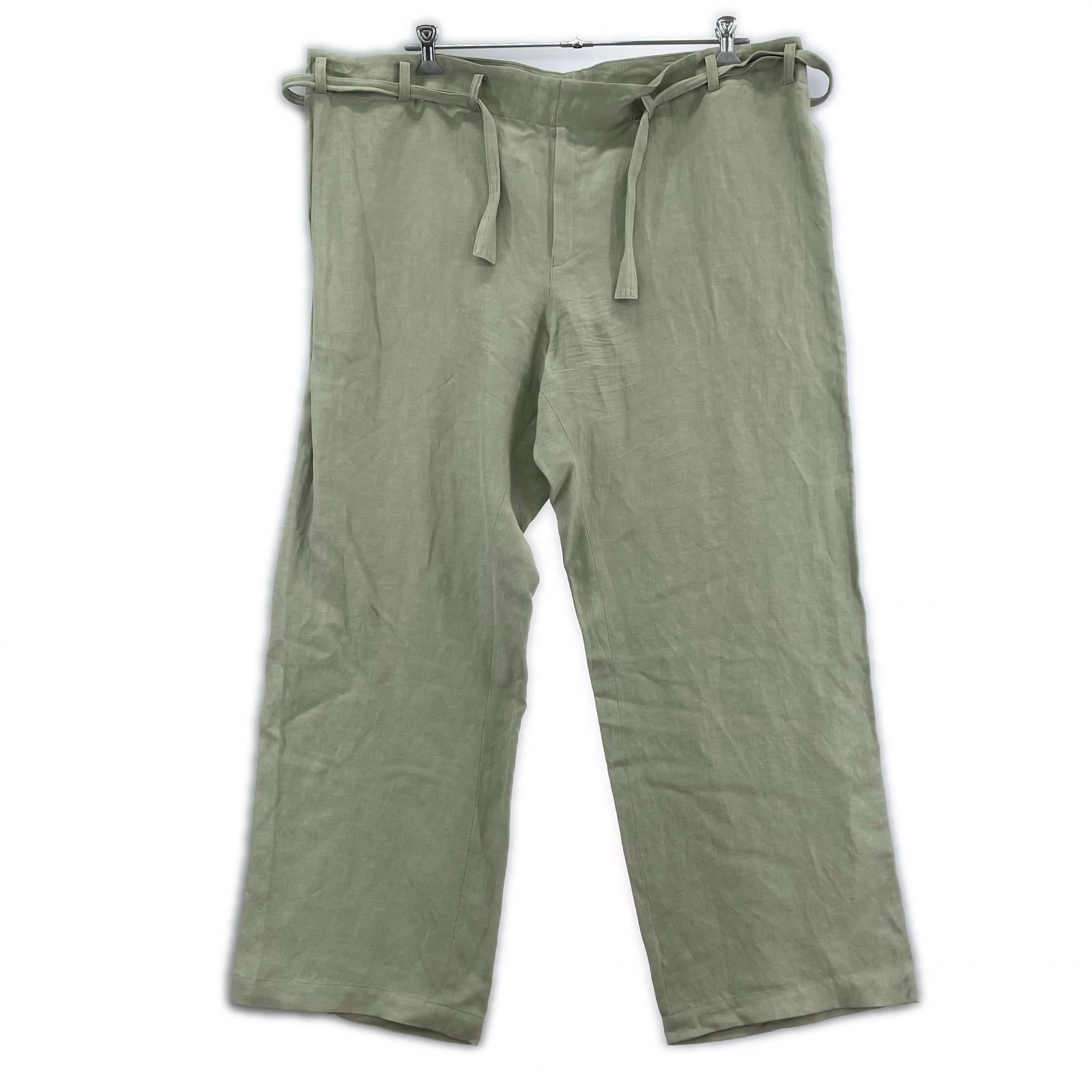 パンツ Cale SILK LINEN EASY PANTS シルクリネン 巻きパンツ 5