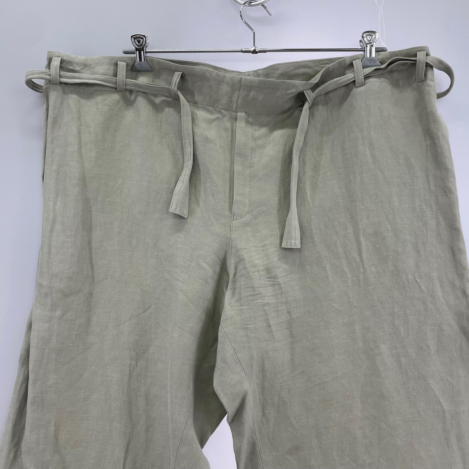 パンツ Cale SILK LINEN EASY PANTS シルクリネン 巻きパンツ 5