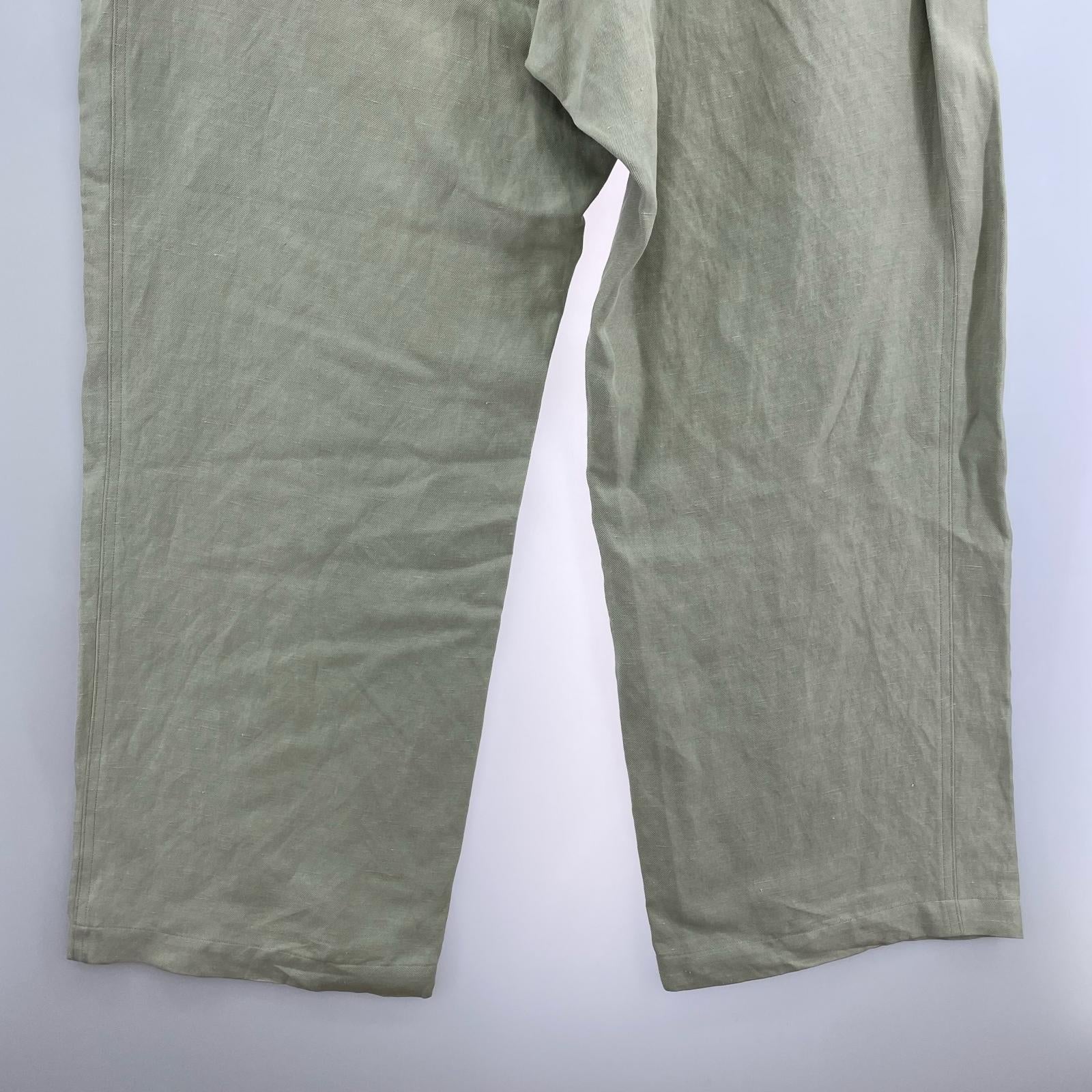 パンツ Cale SILK LINEN EASY PANTS シルクリネン 巻きパンツ 5