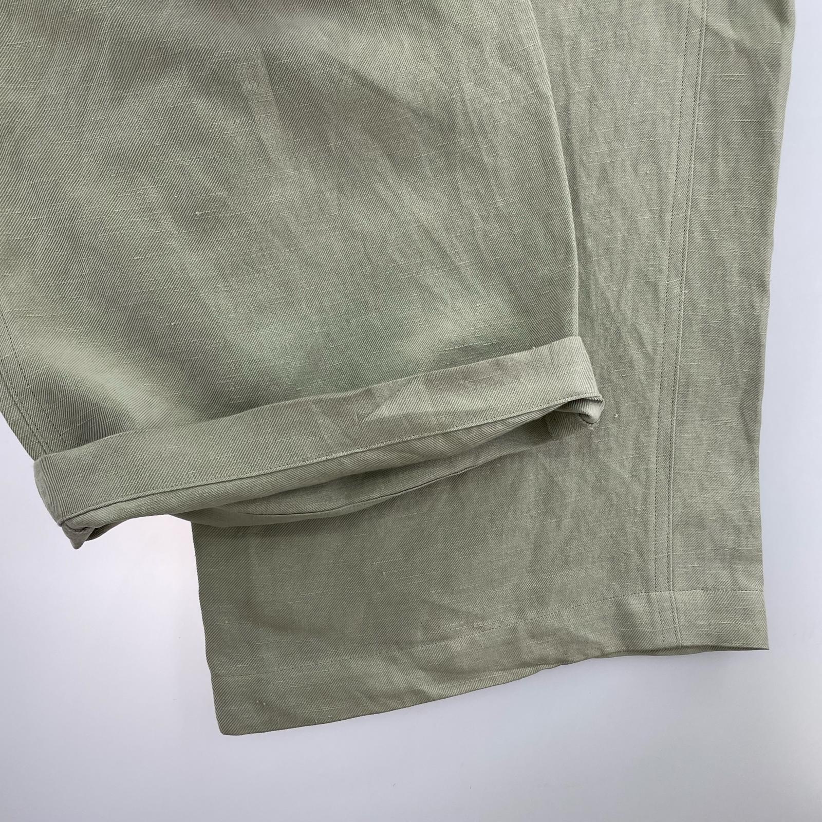 パンツ Cale SILK LINEN EASY PANTS シルクリネン 巻きパンツ 5