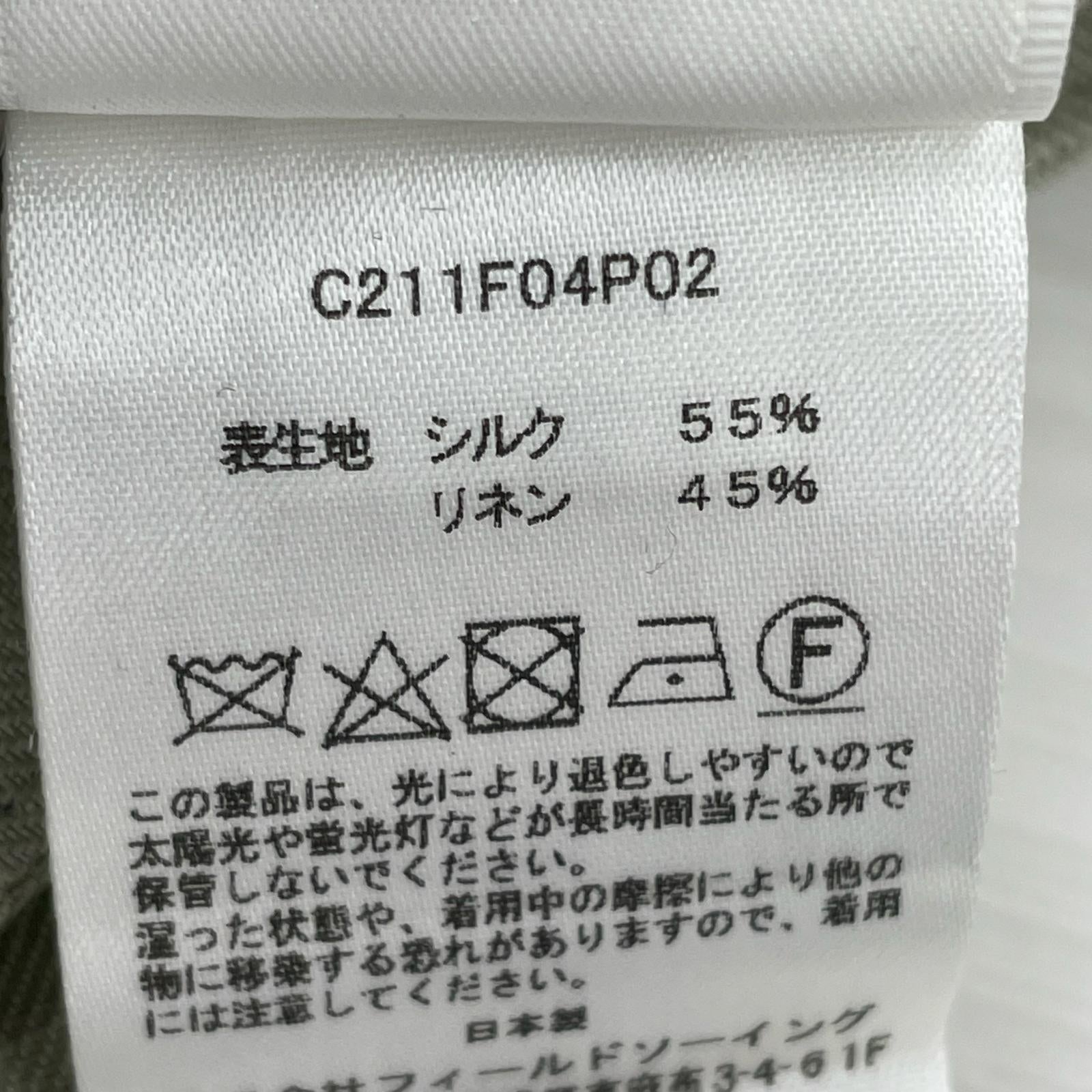 パンツ Cale SILK LINEN EASY PANTS シルクリネン 巻きパンツ 5