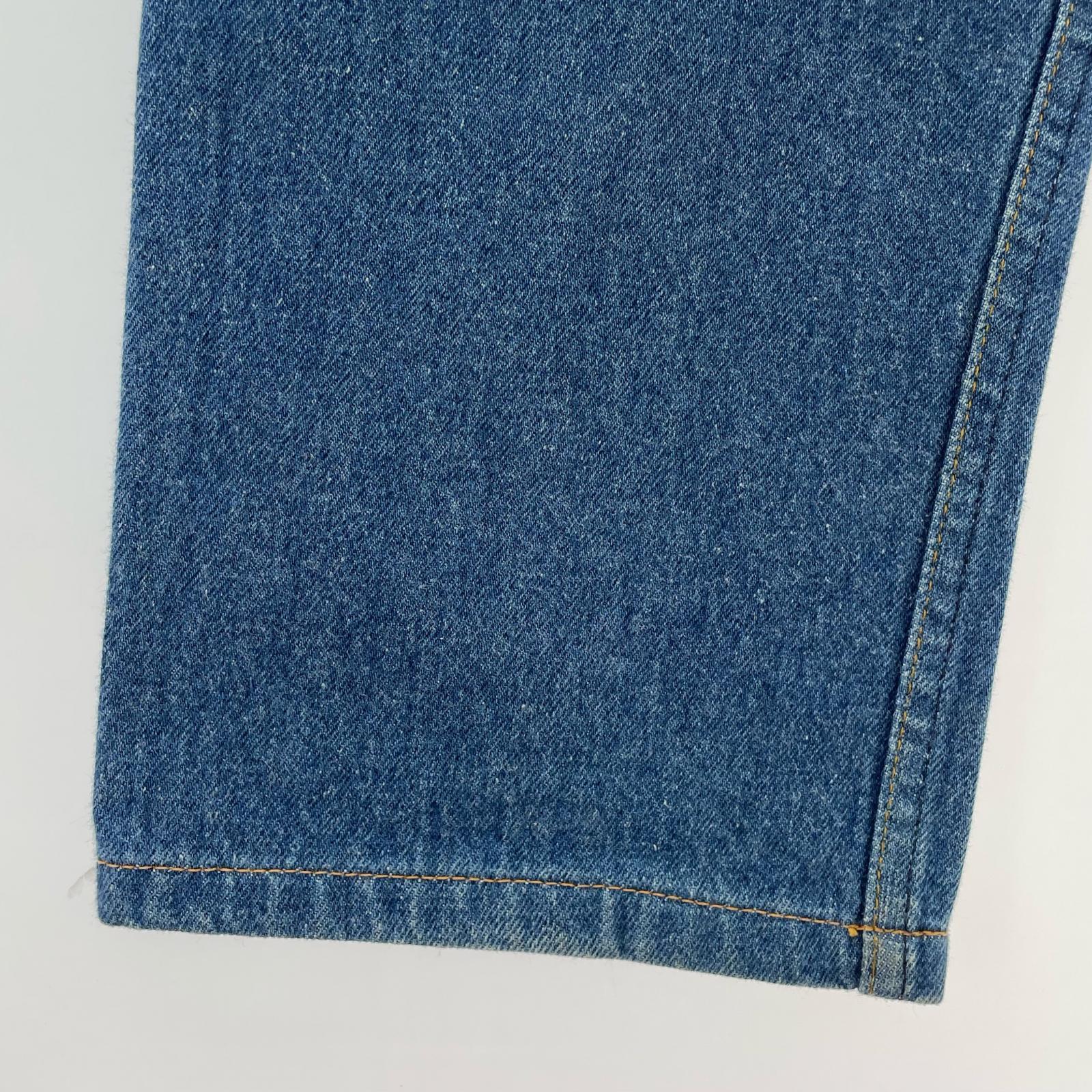 デニムパンツ 80s デニムパンツ ボタン裏524 青 W31L35 31 ブルー
