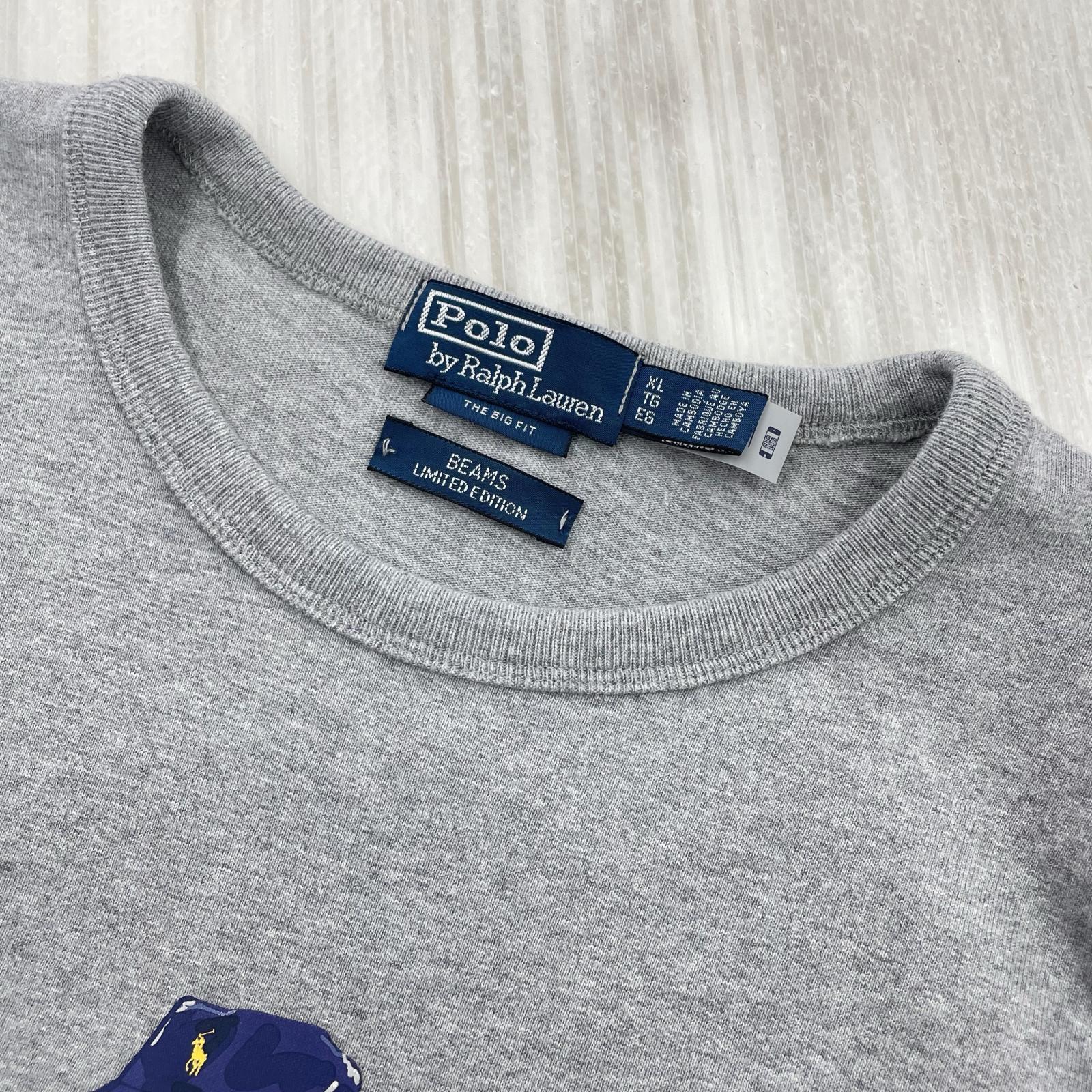半袖Ｔシャツ BEAMS ポロベア グレー グレー