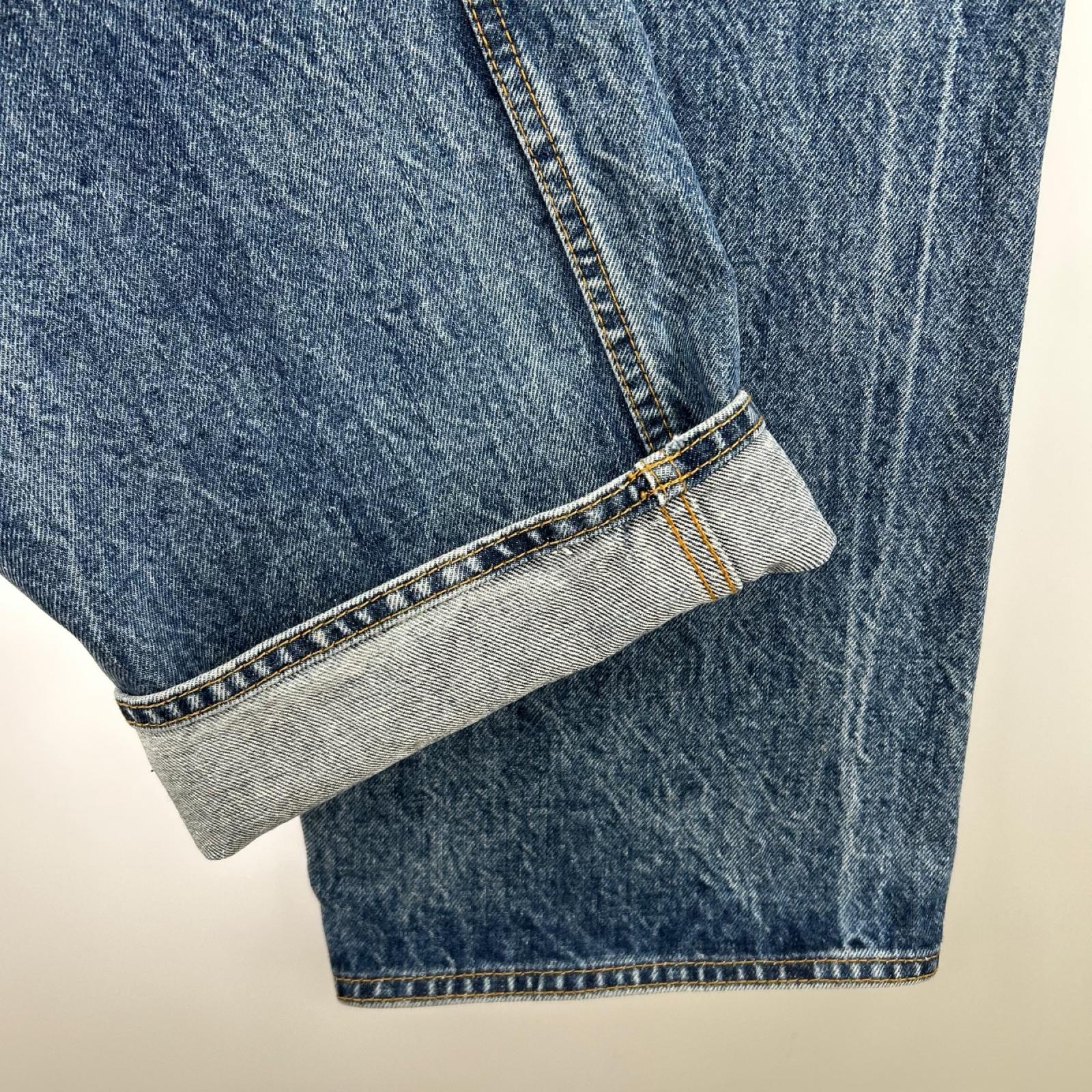 デニムパンツ + ZARA ﾃﾞﾆﾑﾊﾟﾝﾂ ブルー