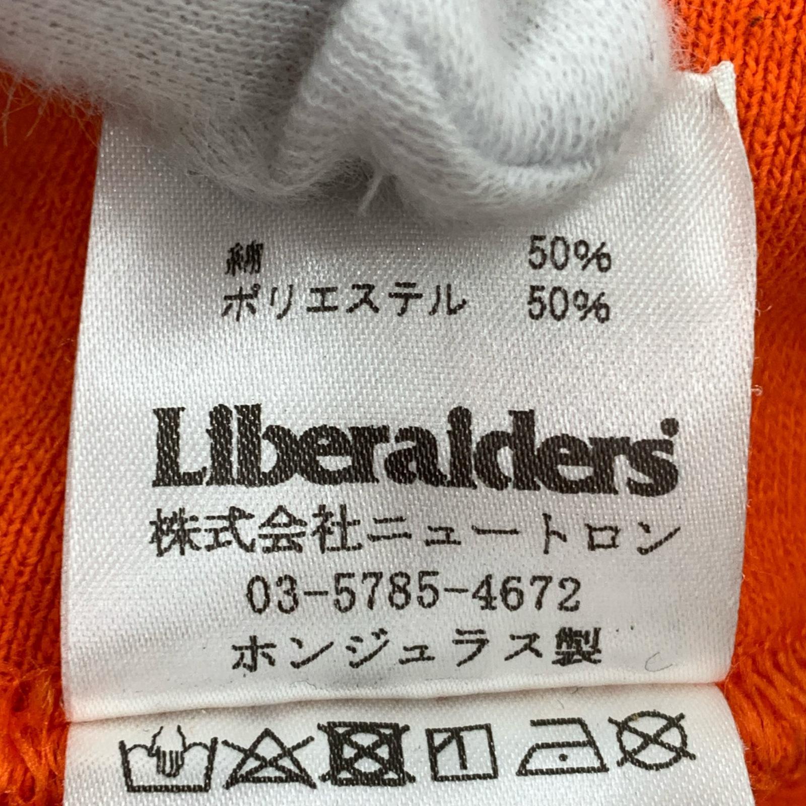 パーカー Liberaiders フロントロゴプリント オレンジ XL オレンジ