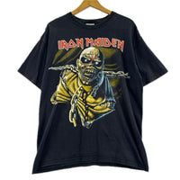 半袖Ｔシャツ 00s IRON MAIDEN ﾌﾟﾘﾝﾄTee L ブラック