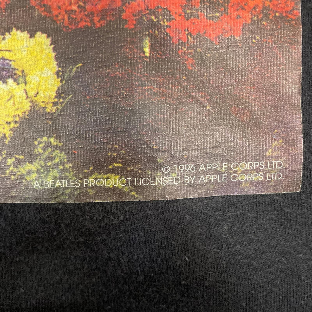半袖Ｔシャツ 90s ビートルズ　バンドTシャツ 1996年 SCREEN STARSﾀｸﾞ 3L ブラック