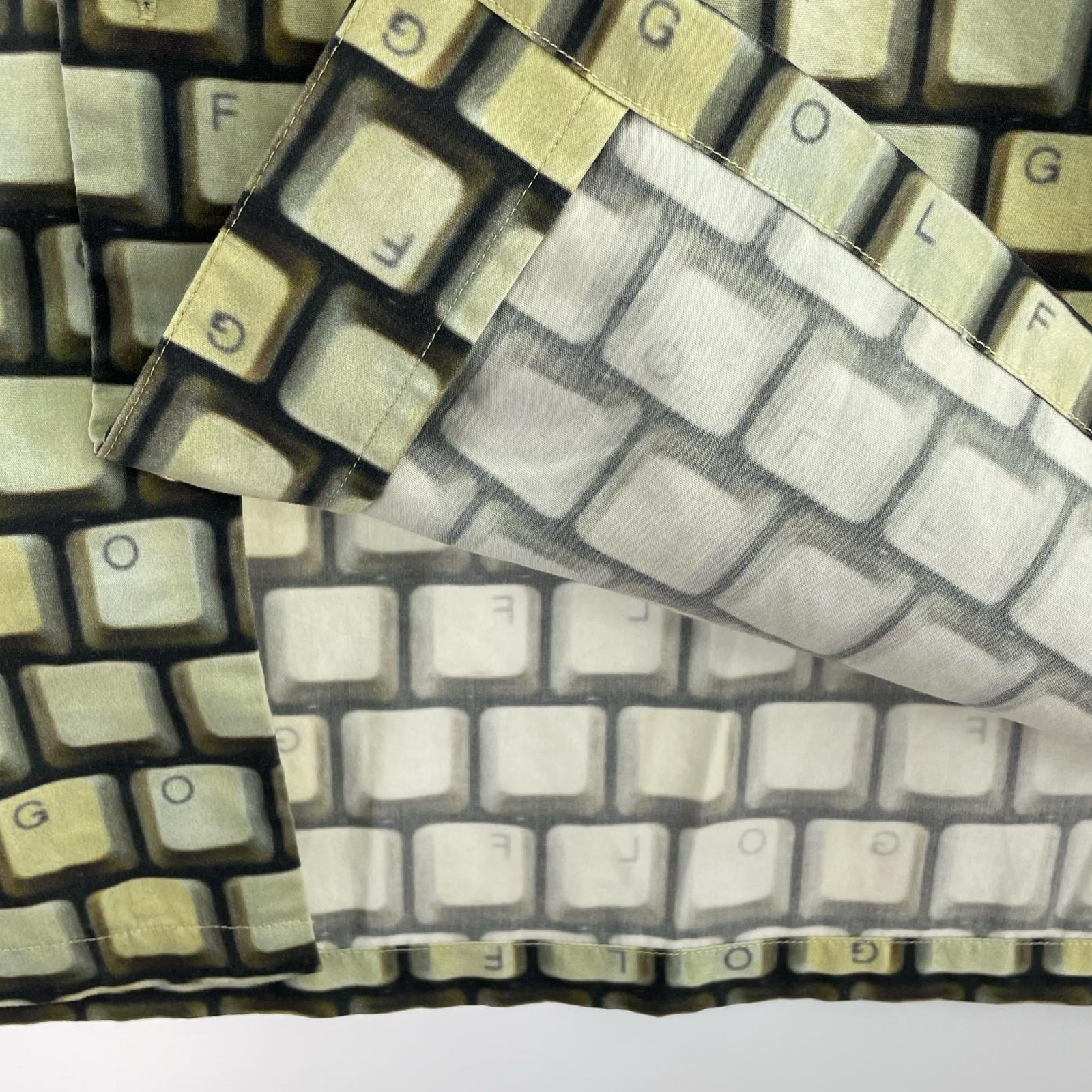 半袖シャツ GOLF WANG keyboard shirt キーボード転写プリントシャツ M M