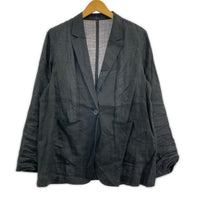 ジャケット Spick＆Span Noble ラミーシアージャケット 25-010-240-5020-2-0 黒 (38) 38 ブラック