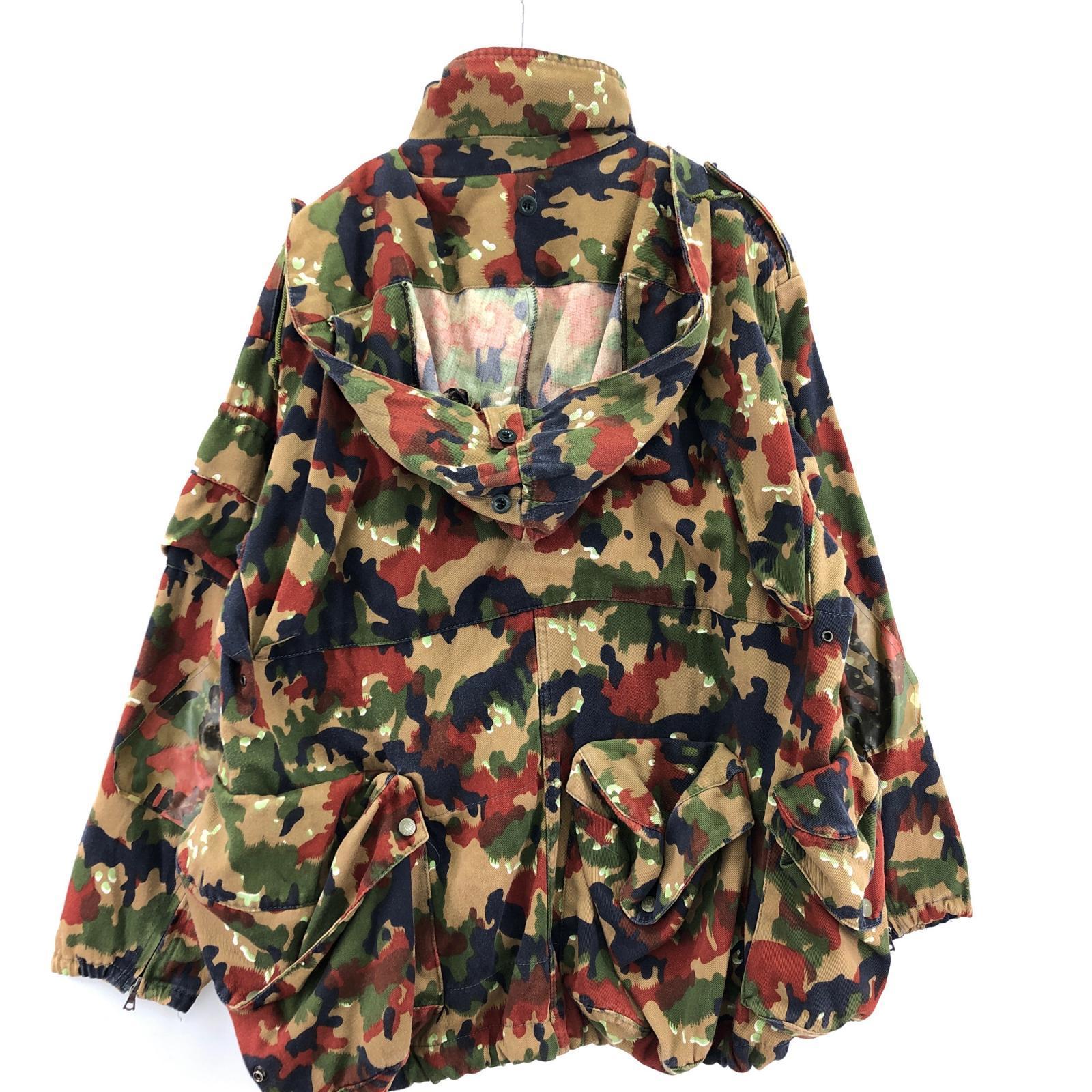 ミリタリージャケット 80s スイス軍 アルペンカモジャケット