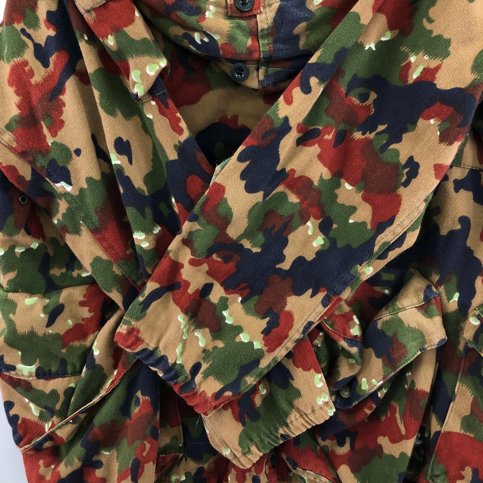 ミリタリージャケット 80s スイス軍 アルペンカモジャケット