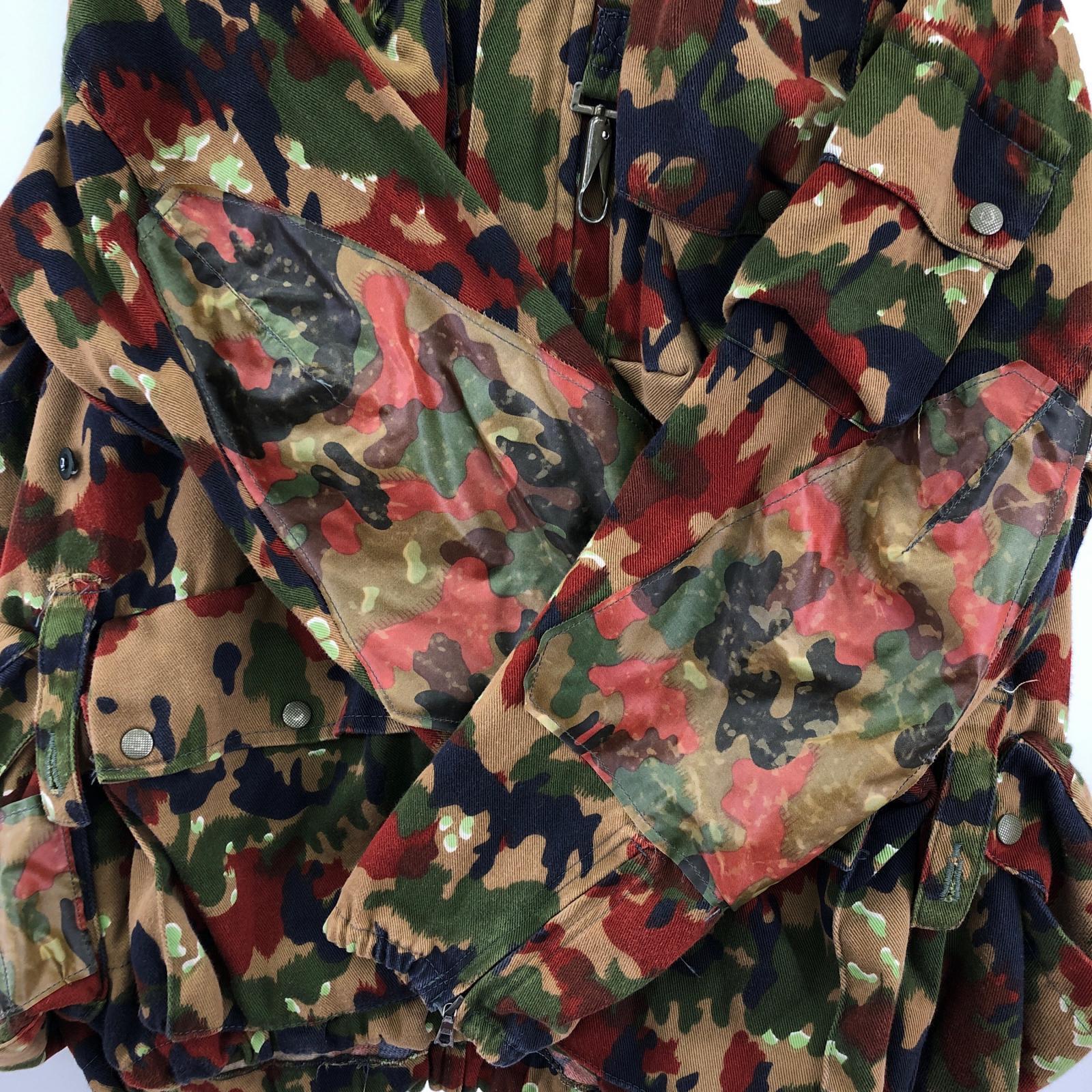 ミリタリージャケット 80s スイス軍 アルペンカモジャケット