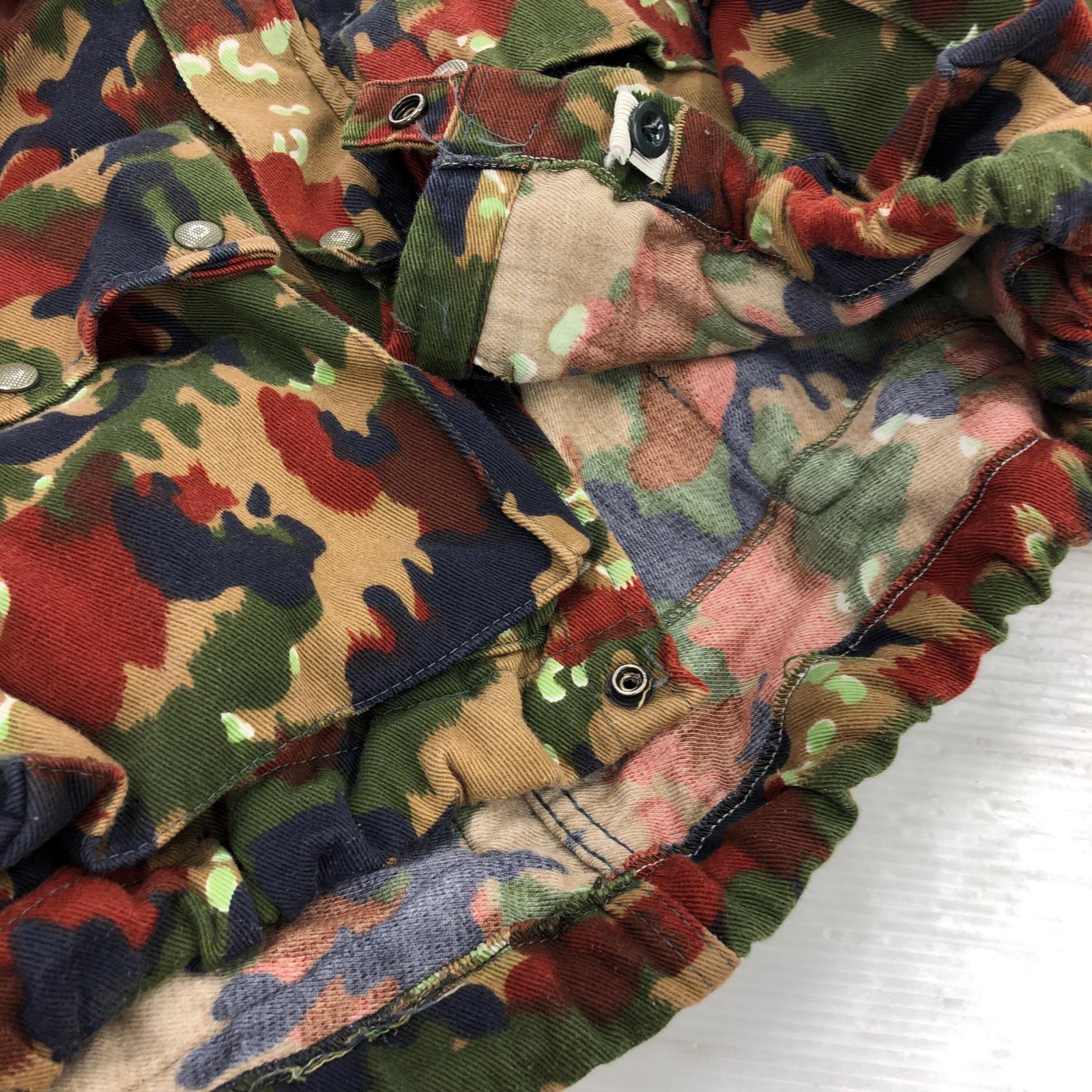 ミリタリージャケット 80s スイス軍 アルペンカモジャケット