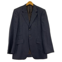 ジャケット Paul Smith ストライプテーラードジャケット ロロピアーナ M ネイビー