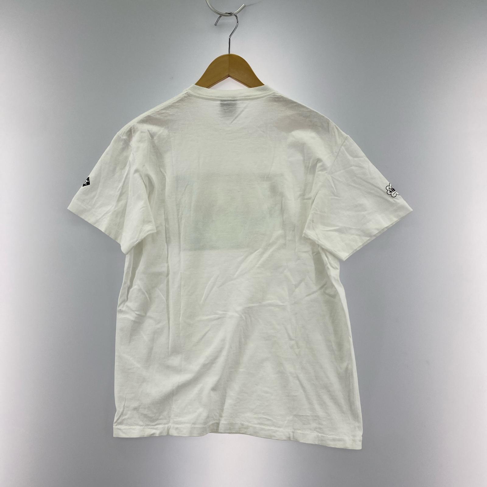 半袖Ｔシャツ 90s old stussy×HAZE ロゴTee 白　M M ホワイト