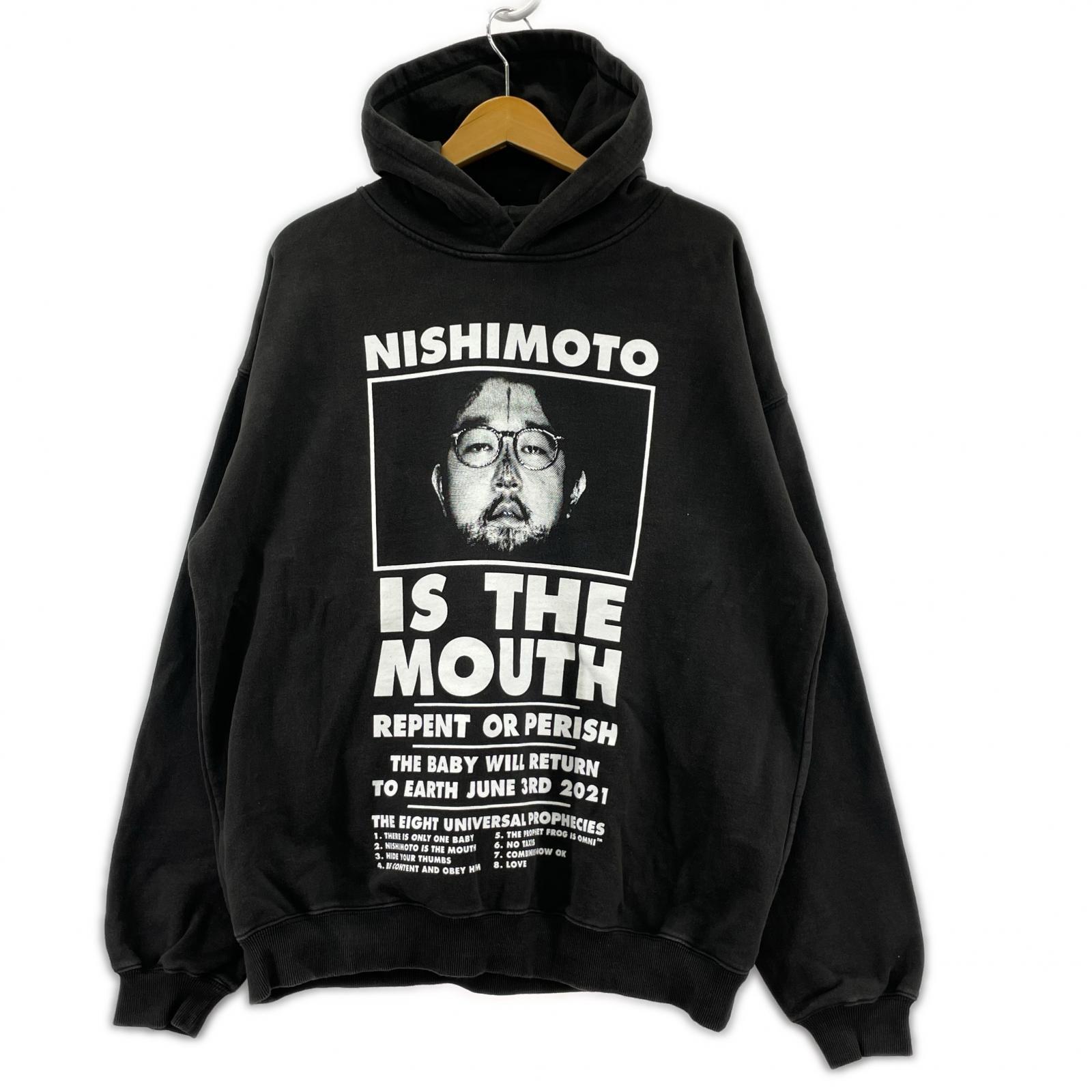 パーカー NISHIMOTO IS THE MOUTH 黒 L ブラック