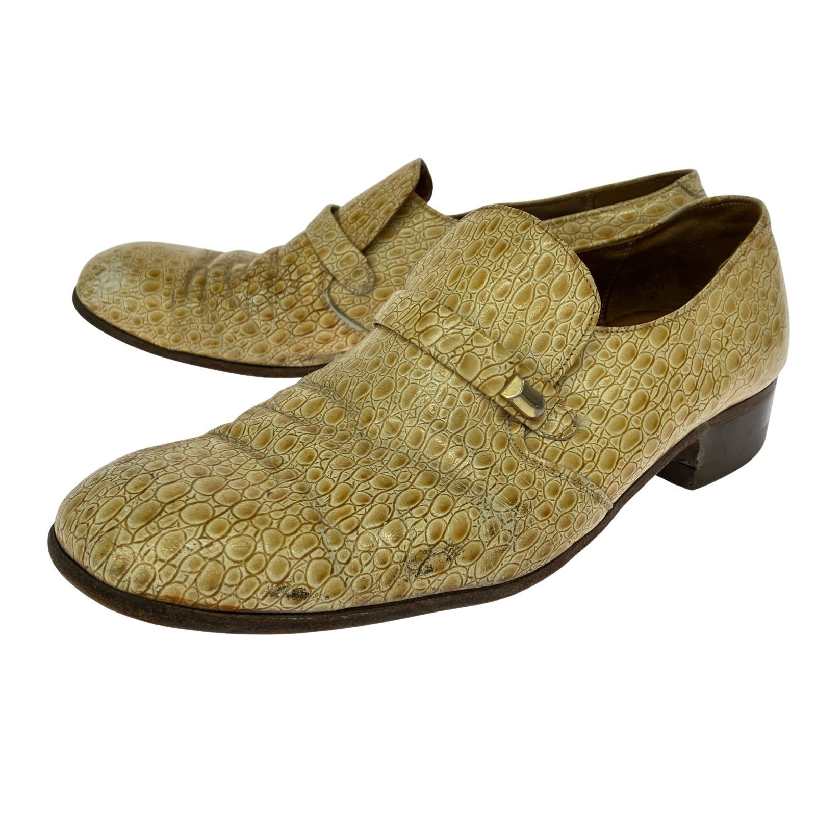 シューズ FLORSHEIM/パイソン/BEG