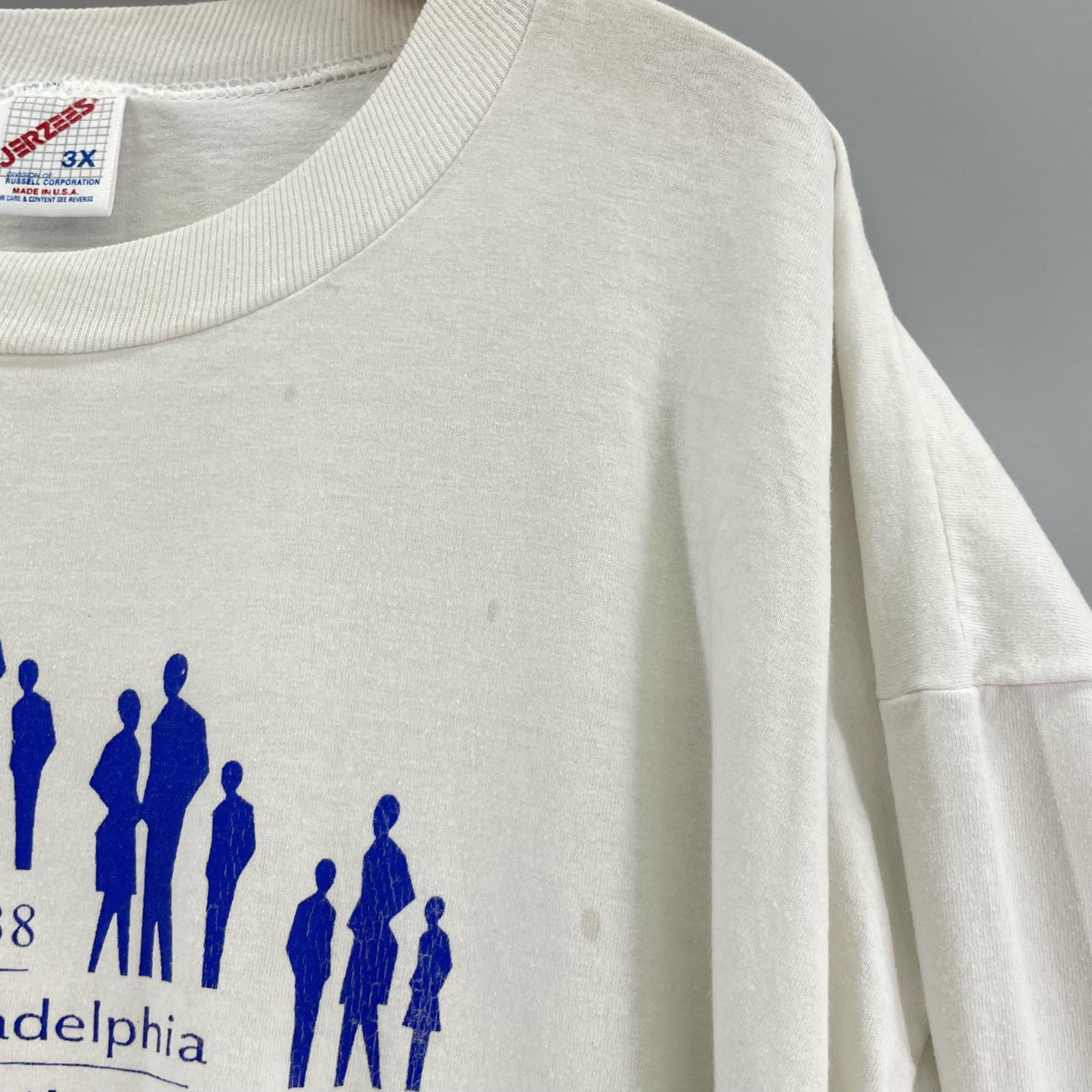 半袖Ｔシャツ 90s/THE FAMILY CENTER/3XL/WHT ホワイト