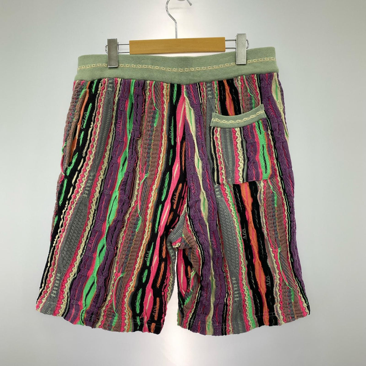 パンツ ×COOGI 3Dニットパンツ