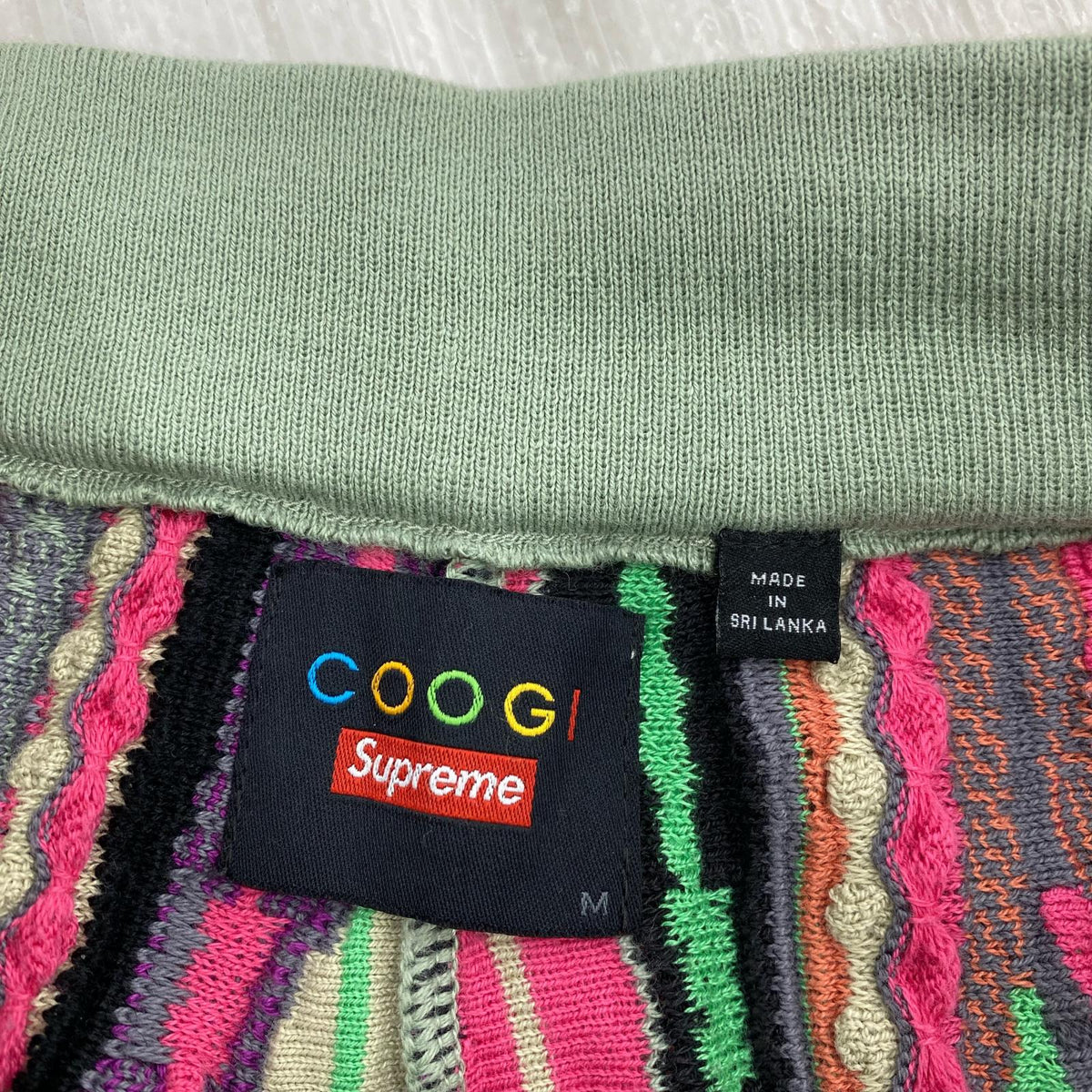 パンツ ×COOGI 3Dニットパンツ