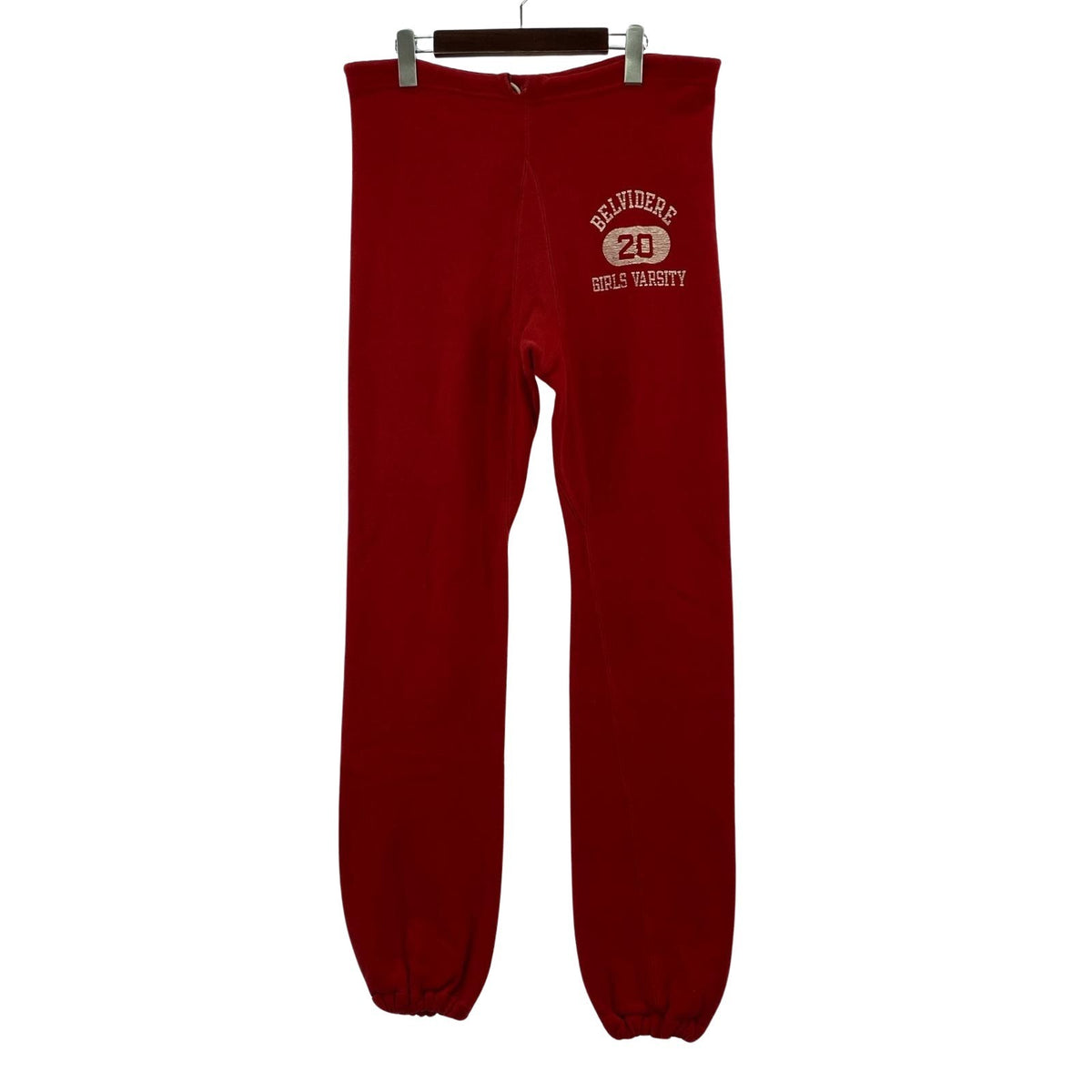 パンツ 70S REVERSE WEAVE 単色タグ スウェットパンツ 赤 (M) M レッド