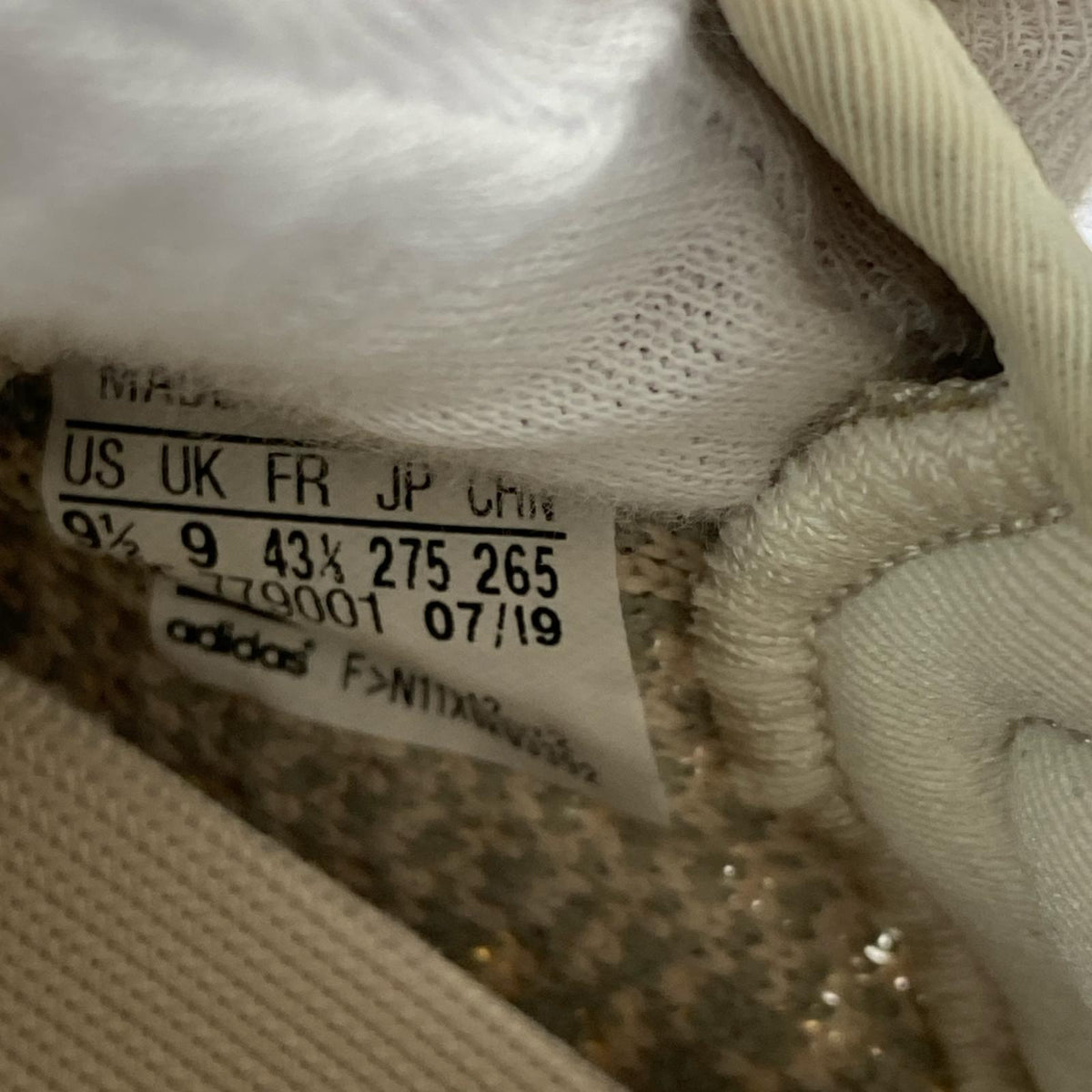 スニーカー YEEZY BOOST 350 V2 シトリン 27.5cm (US9 1/2 UK9 EU45) ホワイト