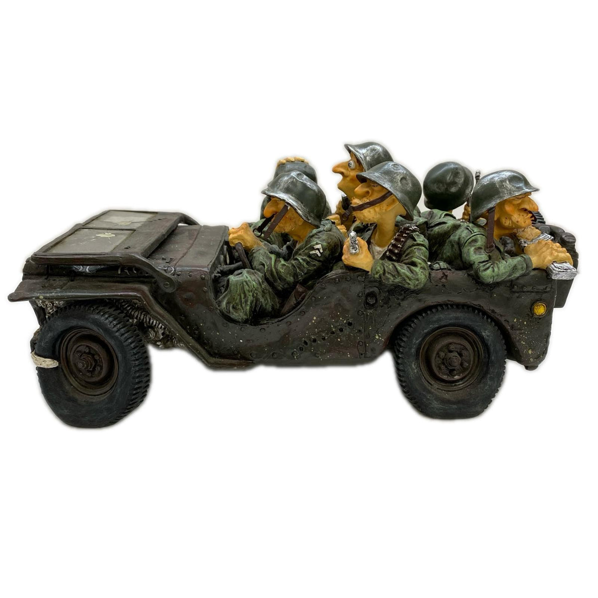 ギラーモ・フォルチーノ 戦士とジープ「義務感」 フィギュア/グッズ