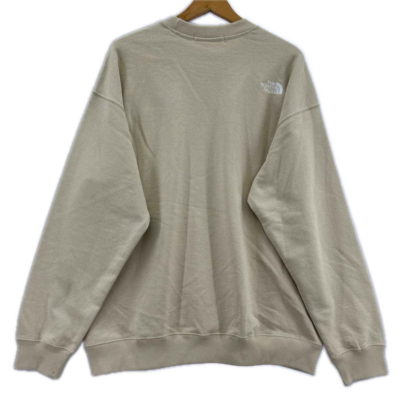 長袖Ｔシャツ THE NORTH FACE NEVER STOP ING Crew NT12444 ｸﾞﾗﾍﾞﾙ (M) M ベージュ
